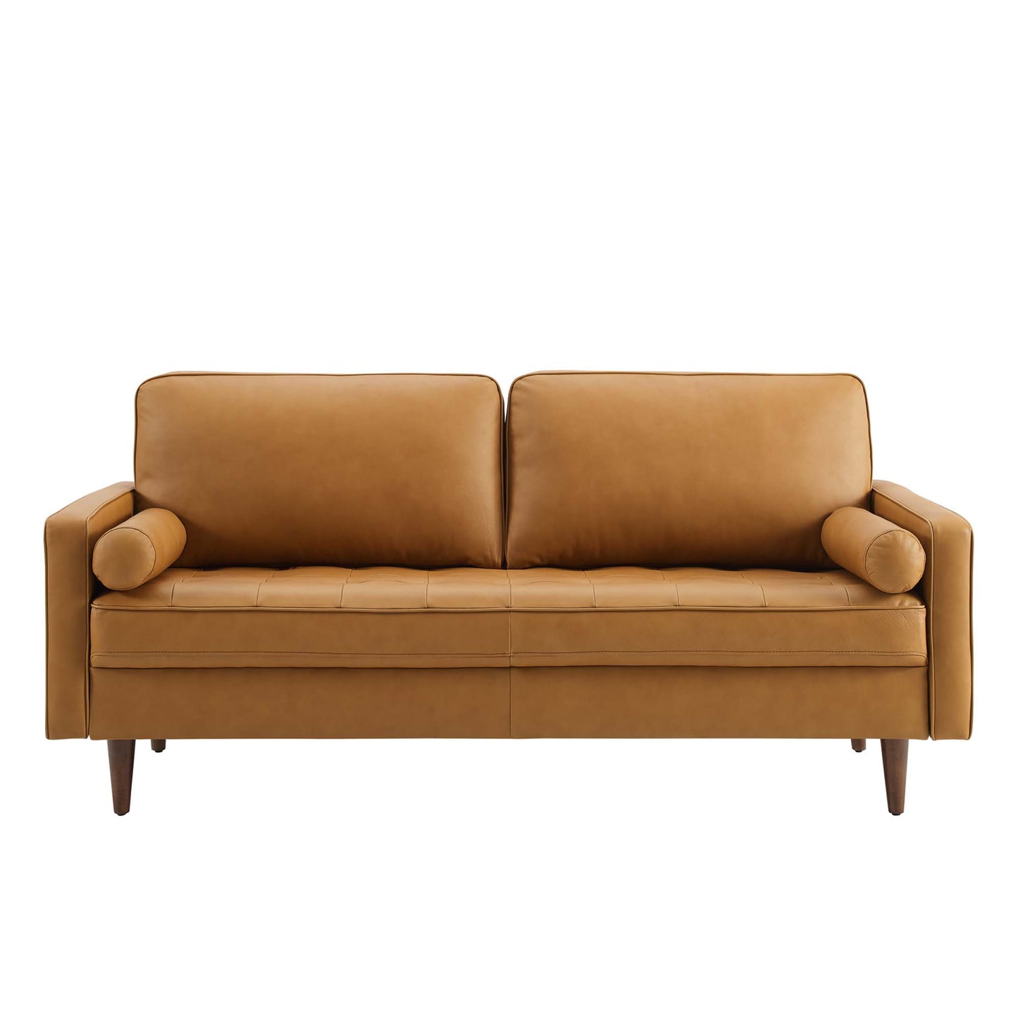 Modway Outlet Valour Leather Sofa by Modway Living Room Furniture Tan - EEI-4633-TAN