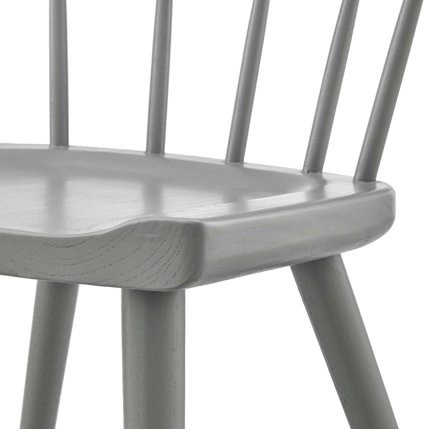 Modway Outlet Sutter Wood Dining Side Chair by Modway Bar and Dining Furniture Light Gray - EEI-4650-LGR