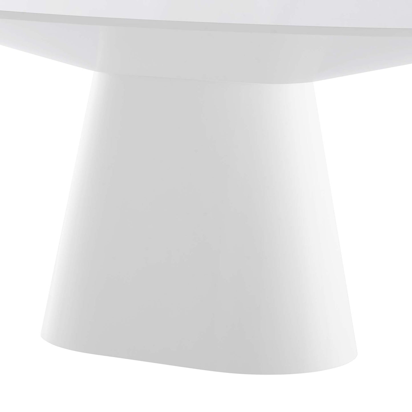 Modway - Provision 75" Oval Dining Table by Modway Bar and Dining Bar and Dining Tables White - EEI-4912-WHI