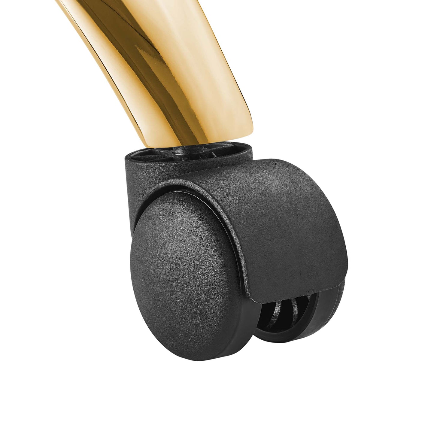 Modway - Prim Armless Performance Velvet Office Chair by Modway Office Furniture Office Chairs Black - EEI-4973-GLD-BLK