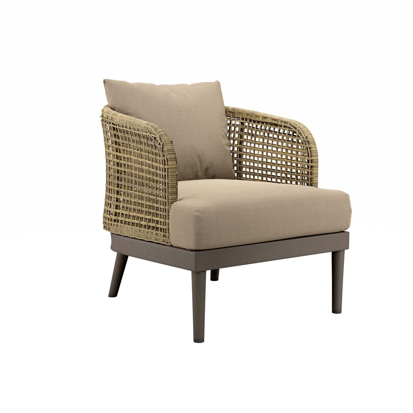 Modway Outlet Meadow Outdoor Patio Armchair by Modway Outdoor Furniture Furniture Natural Taupe - EEI-4986-NAT-TAU