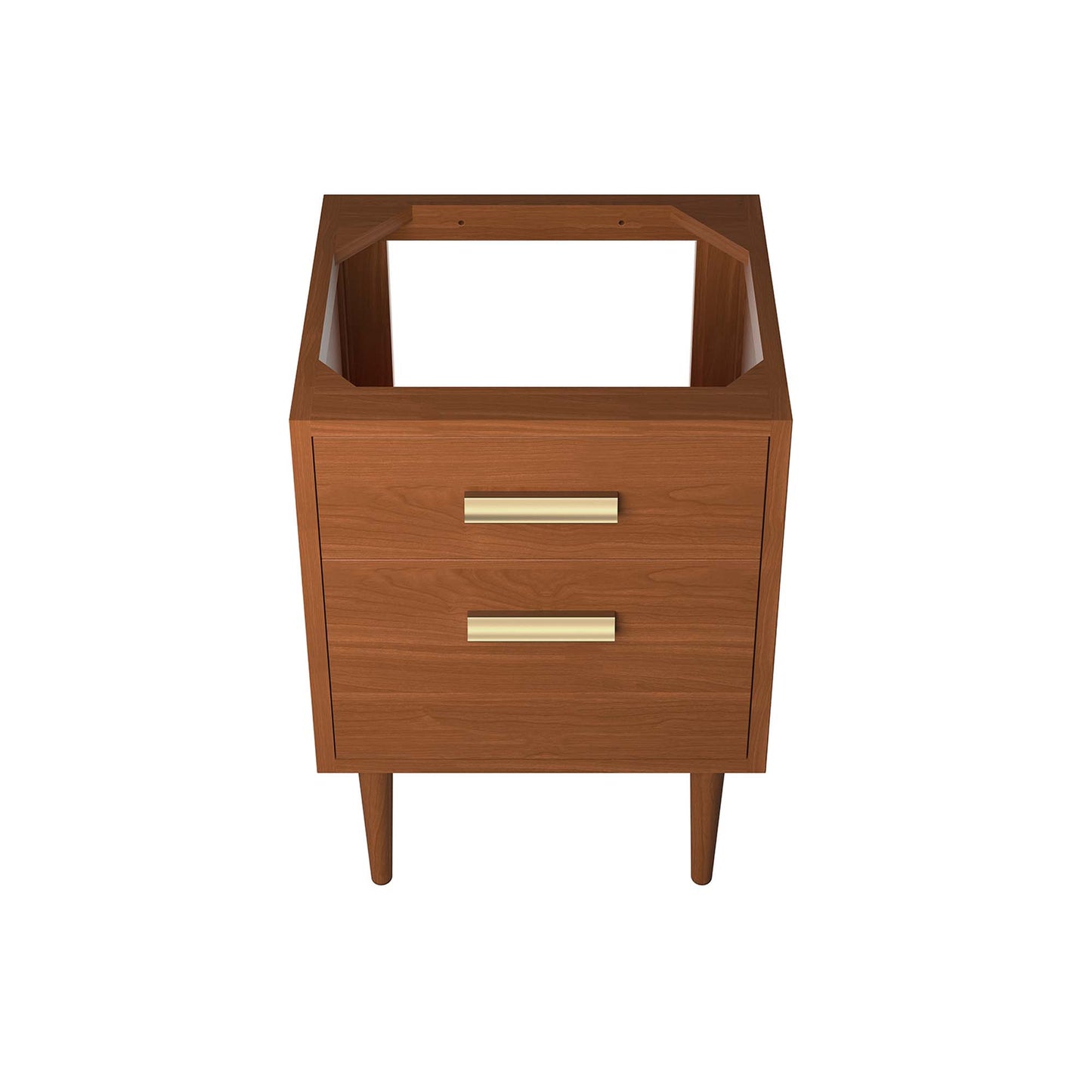 Modway - Cassia 24" Teak Wood Bathroom Vanity Cabinet (Sink Basin Not Included) by Modway Bathroom Vanities Brown - EEI-5082-NAT