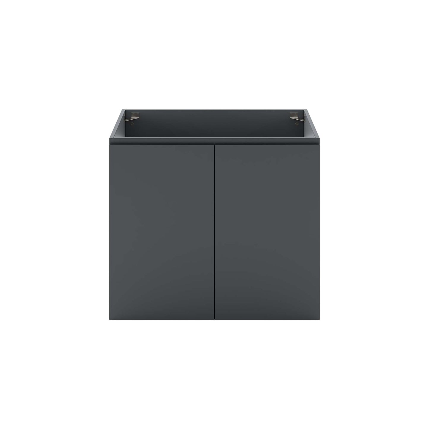 Modway Outlet Bryn 30" Wall-Mount Bathroom Vanity (Sink Basin Not Included) by Modway Bathroom Furniture Gray - EEI-5558-GRY