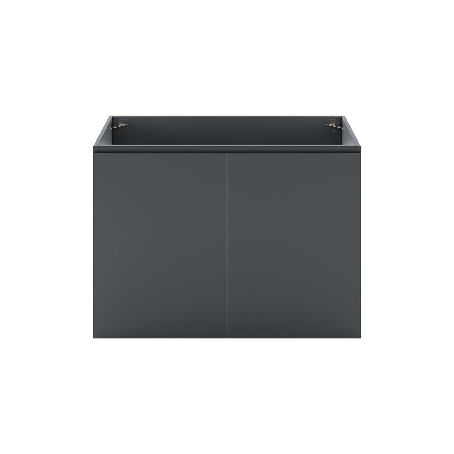 Modway Outlet Bryn 36" Wall-Mount Bathroom Vanity (Sink Basin Not Included) by Modway Bathroom Furniture Gray - EEI-5559-GRY