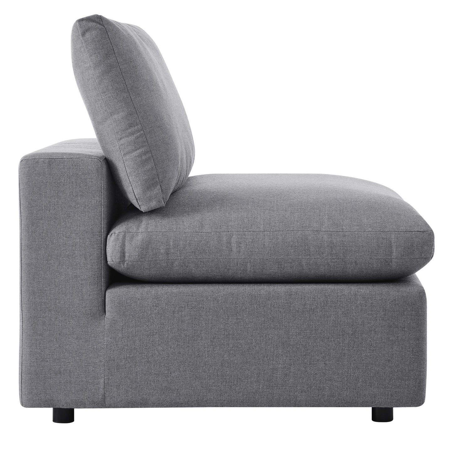 Modway Outlet Commix Sunbrella? Outdoor Patio Sofa by Modway Outdoor Furniture Furniture Gray - EEI-5579-SLA