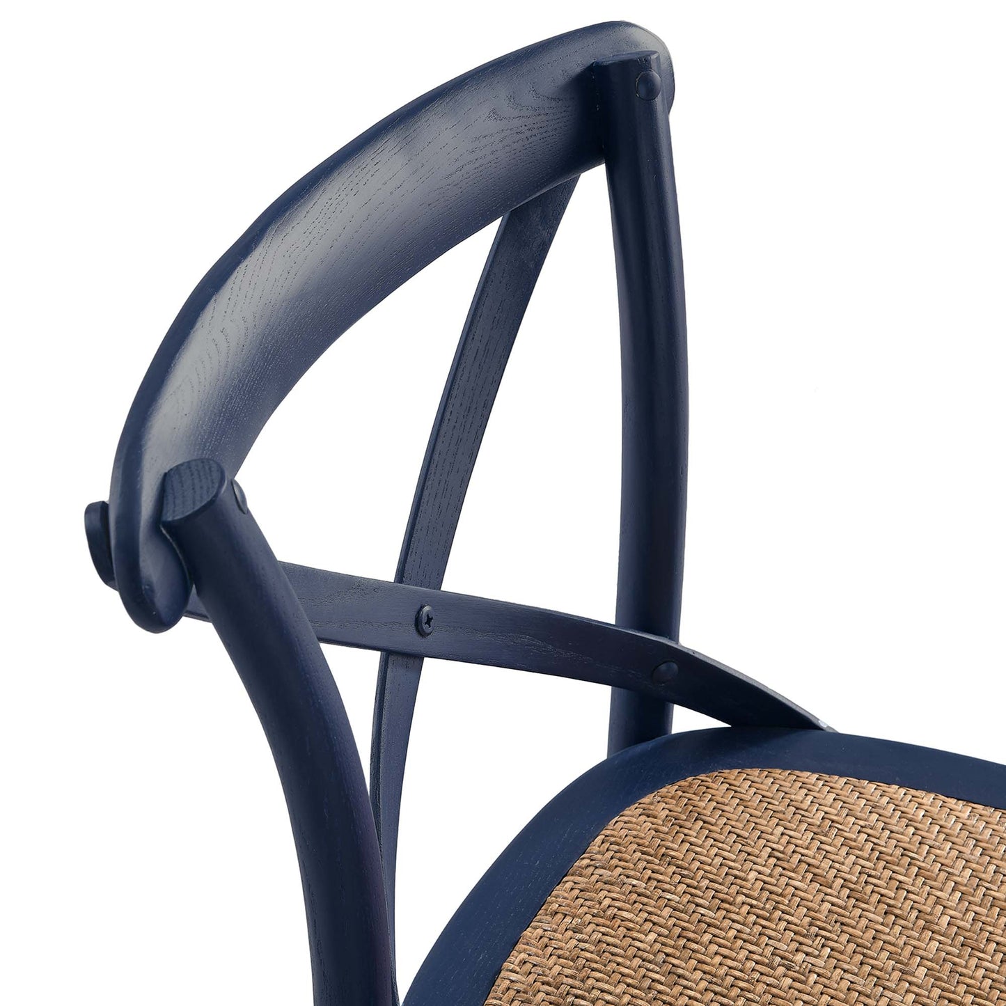 Modway - Gear Bar Stool by Modway Bar and Dining Bar and Counter Stools Blue - EEI-5668-MID