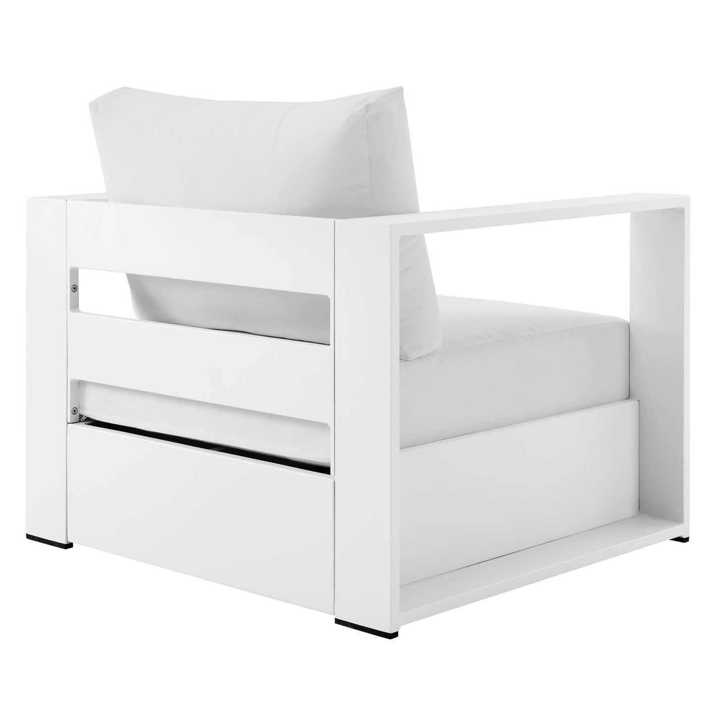 Modway - Tahoe 3-Piece Outdoor Patio Powder-Coated Aluminum Set by Modway Outdoor Furniture Sofa Sectionals White - EEI-5748-WHI-WHI