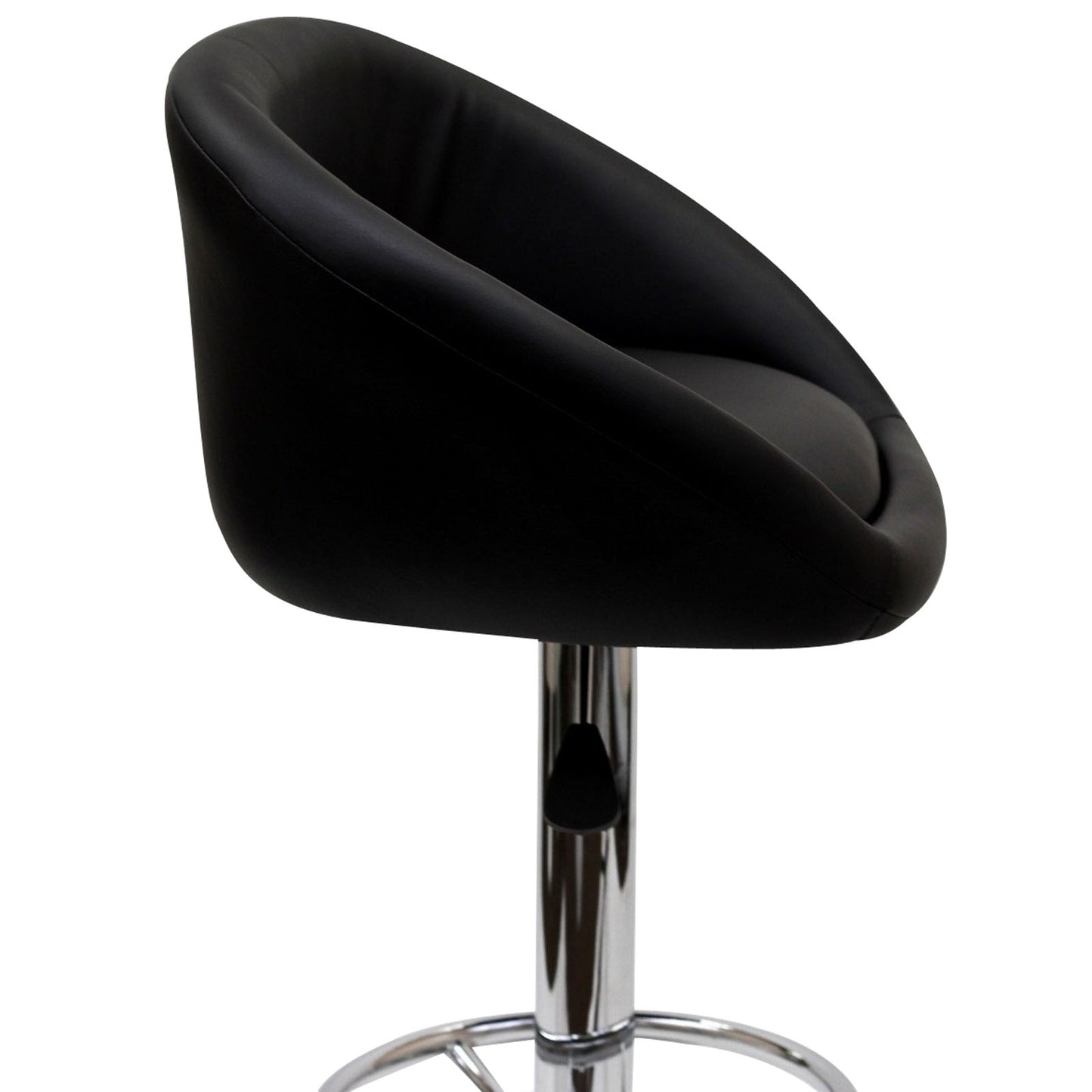 Modway Outlet Marshmallow Bar Stool by Modway Bar and Dining Furniture Black - EEI-583-BLK