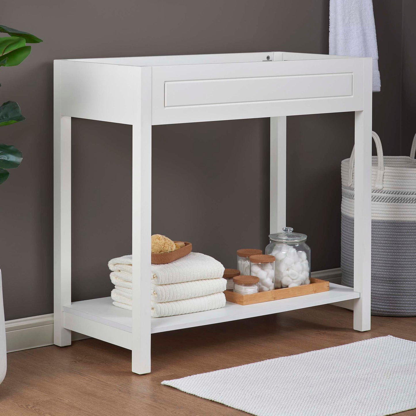 Modway Outlet Altura 36" Bathroom Vanity Cabinet (Sink Basin Not Included) by Modway Bathroom Furniture White - EEI-5876-WHI