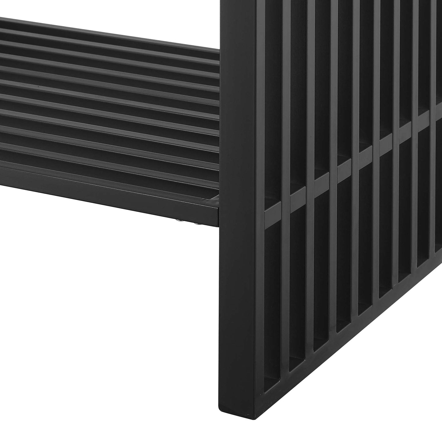 Modway - Gridiron 36" Bathroom Vanity by Modway Bathroom Vanities Black - EEI-6108-WHI-BLK