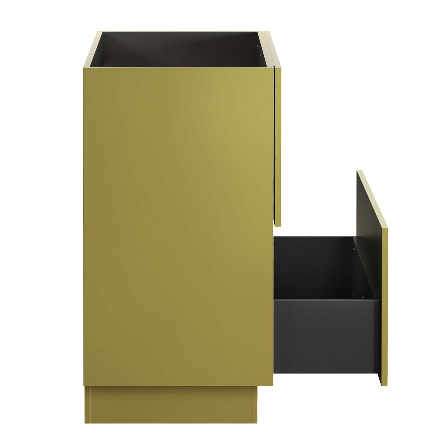 Modway Outlet Quantum 30" Bathroom Vanity Cabinet (Sink Basin Not Included) by Modway Bathroom Furniture Gold - EEI-6133-GLD