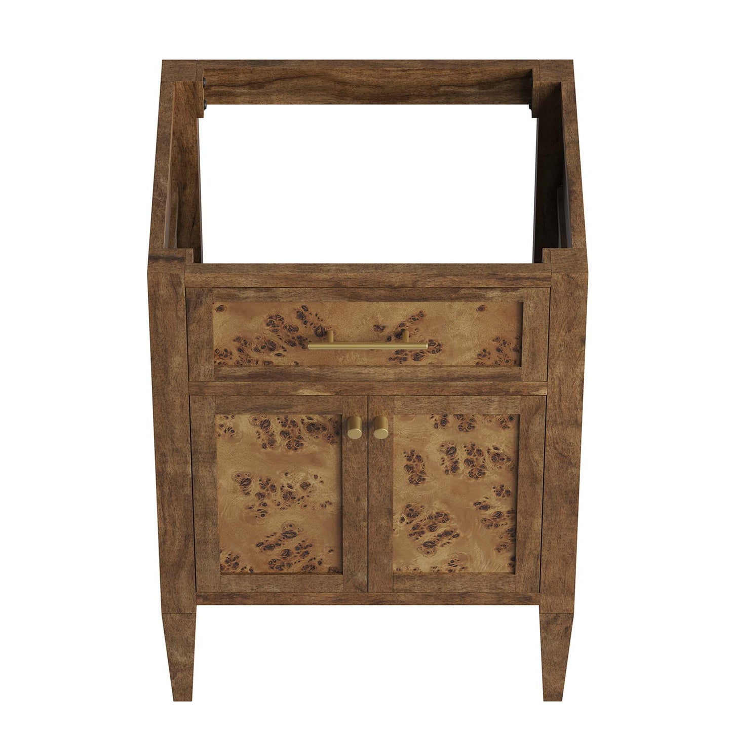 Modway - Elysian 24" Wood Bathroom Vanity Cabinet (Sink Basin Not Included) by Modway Bathroom Vanities Brown - EEI-6137-BRN