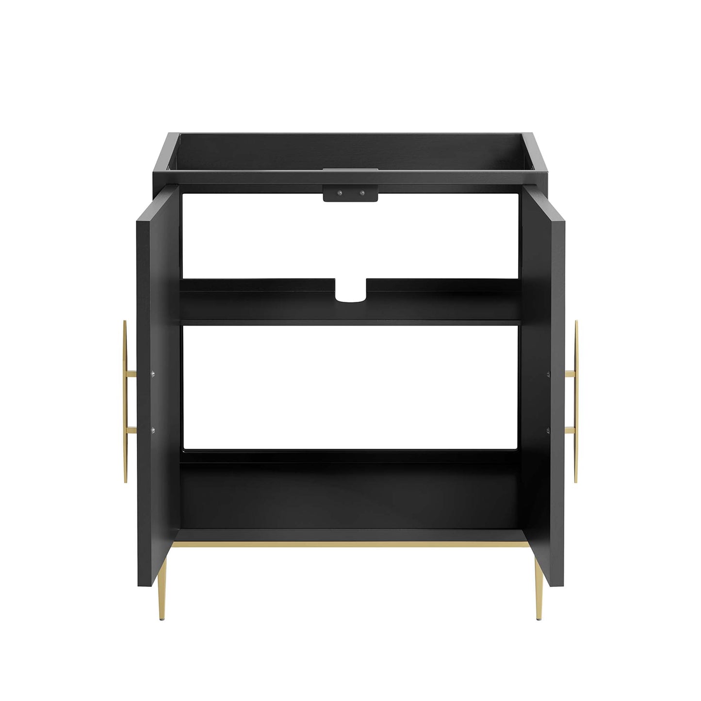 Modway - Awaken 30" Bathroom Vanity Cabinet by Modway Bathroom Vanities Black - EEI-6161-BLK