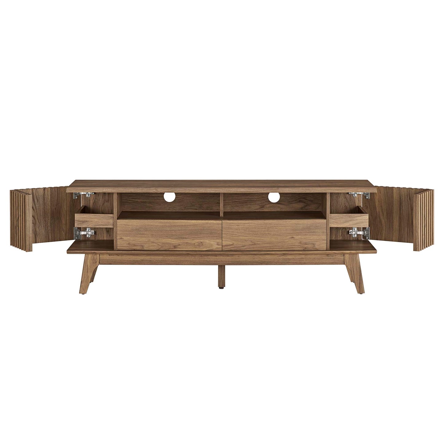 Modway Outlet Eudora 60" TV Stand by Modway Living Room Furniture Walnut - EEI-6279-WAL