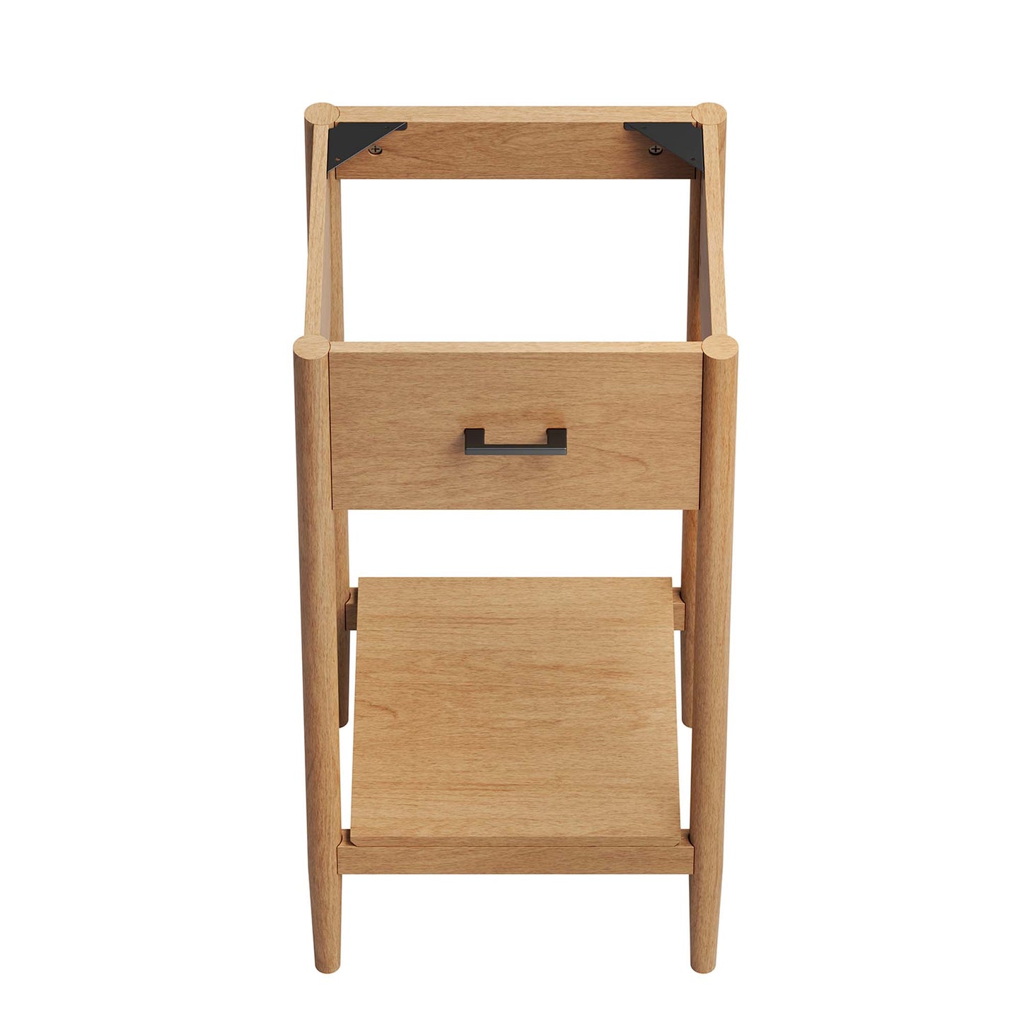 Modway - Zaire 18" Bathroom Vanity Cabinet (Sink Basin Not Included) by Modway Bathroom Vanities Brown - EEI-6351-NAT