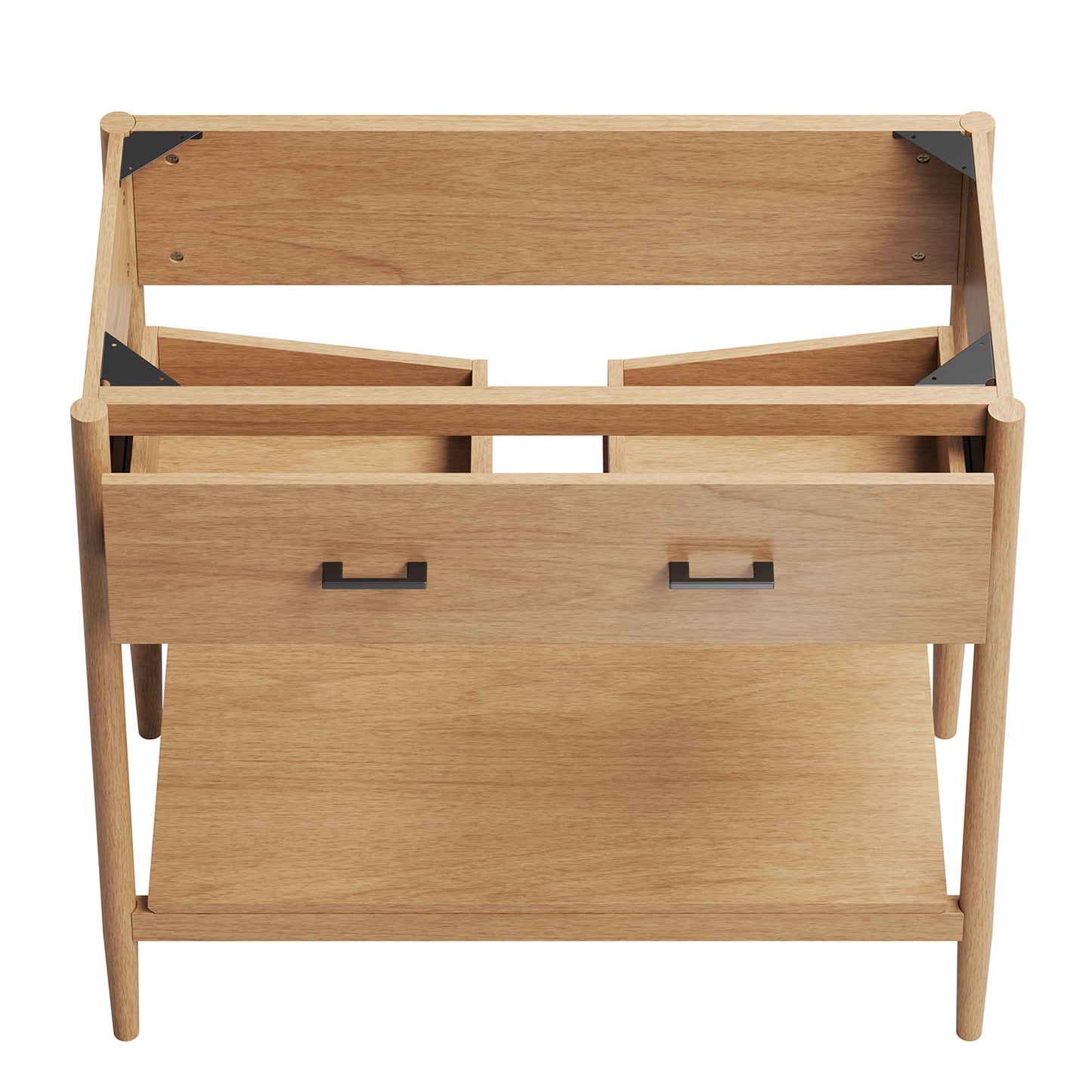 Modway - Zaire 36" Bathroom Vanity Cabinet (Sink Basin Not Included) by Modway Bathroom Vanities Brown - EEI-6354-NAT