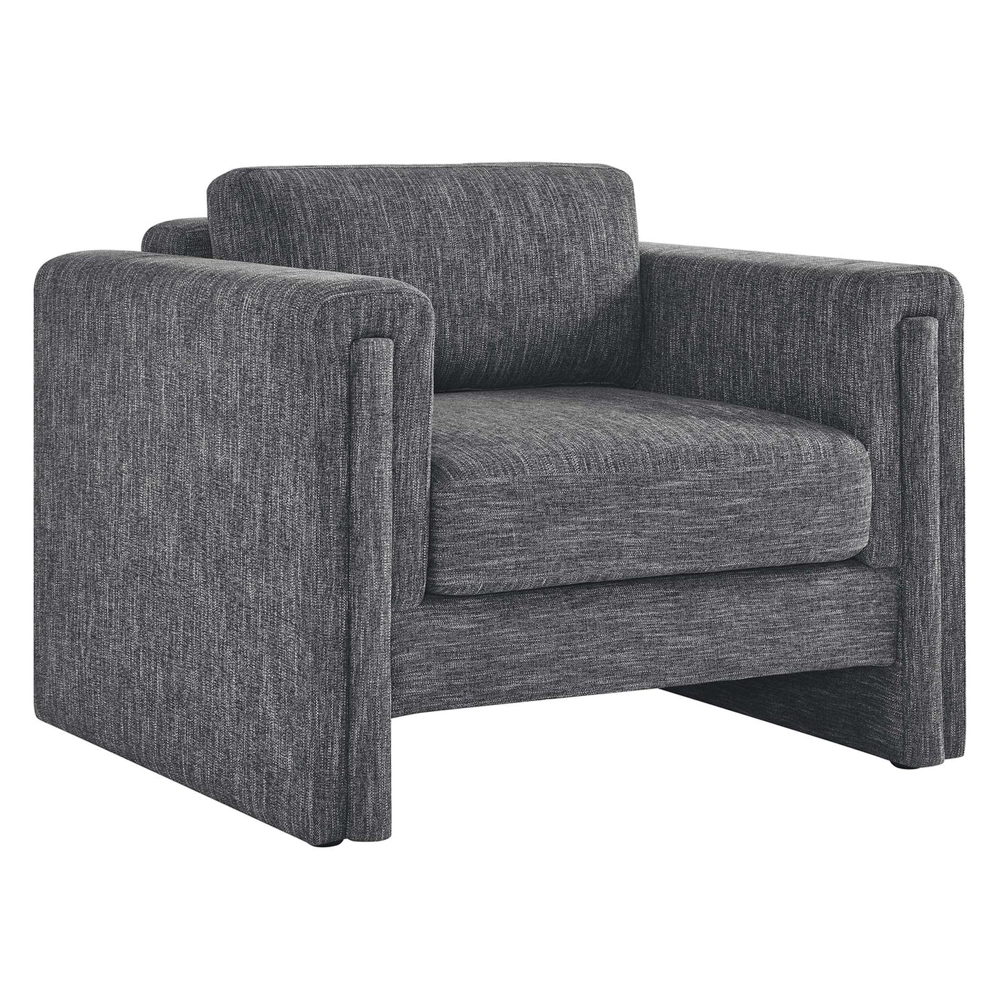 Modway Outlet Visible Fabric Armchair by Modway Living Room Furniture Gray - EEI-6373-GRY