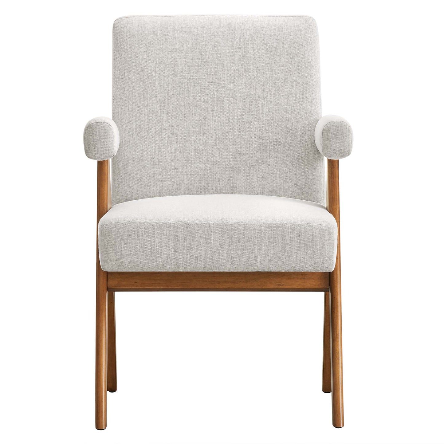 Modway - Lyra Fabric Dining Room Chair Set of 2 by Modway Bar and Dining Dining Chairs White - EEI-6507-HEI