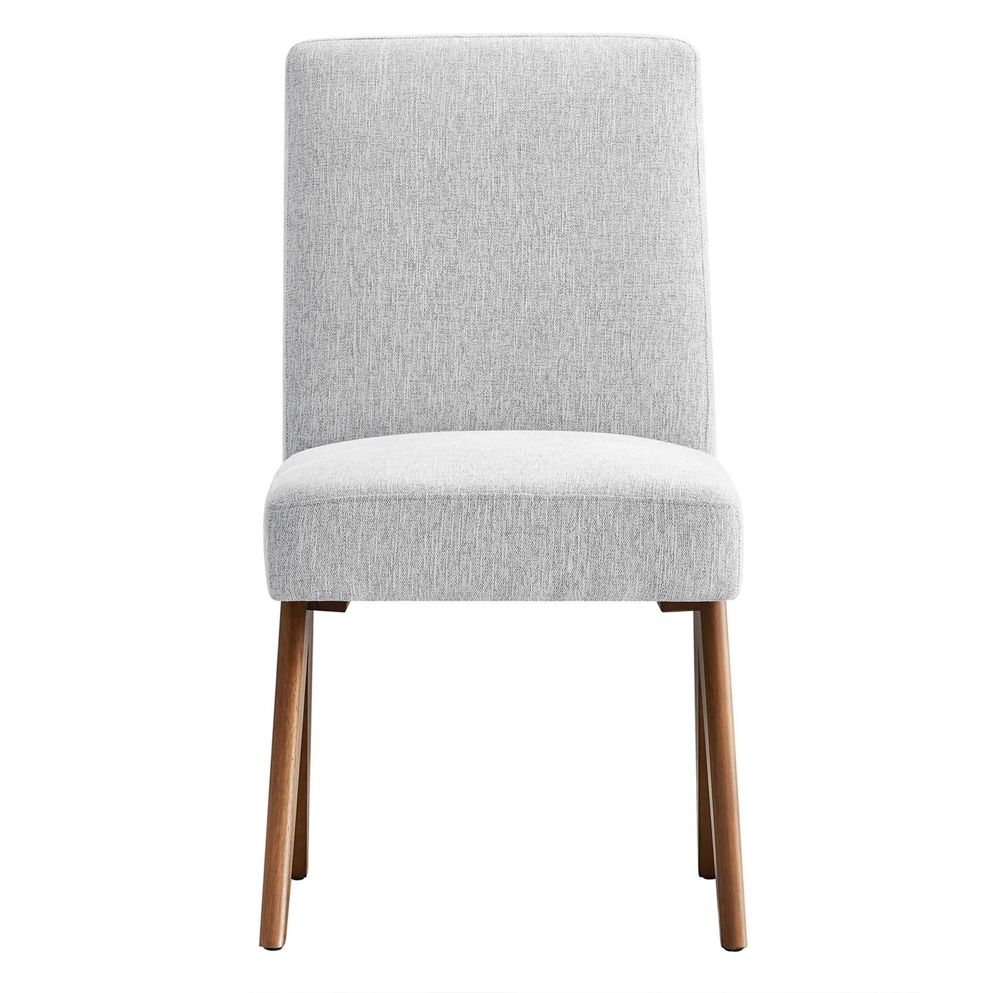 Modway Outlet Lyra Fabric Dining Room Side Chair Set of 2 by Modway Bar and Dining Furniture Light Gray Fabric - EEI-6509-HLG