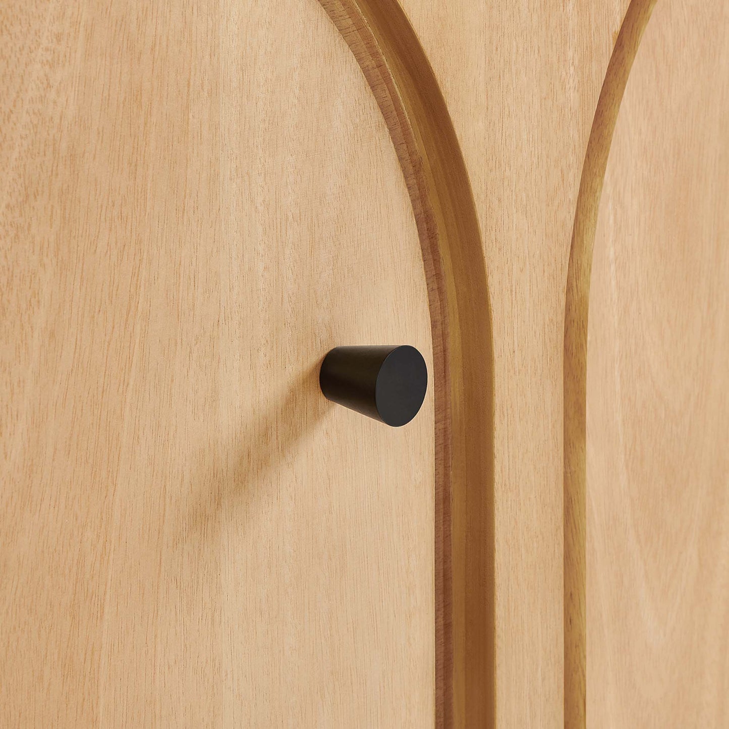 Modway - Appia 3-Door Arched Door Sideboard Storage Cabinet by Modway Living Room Brown - EEI-6536-OAK