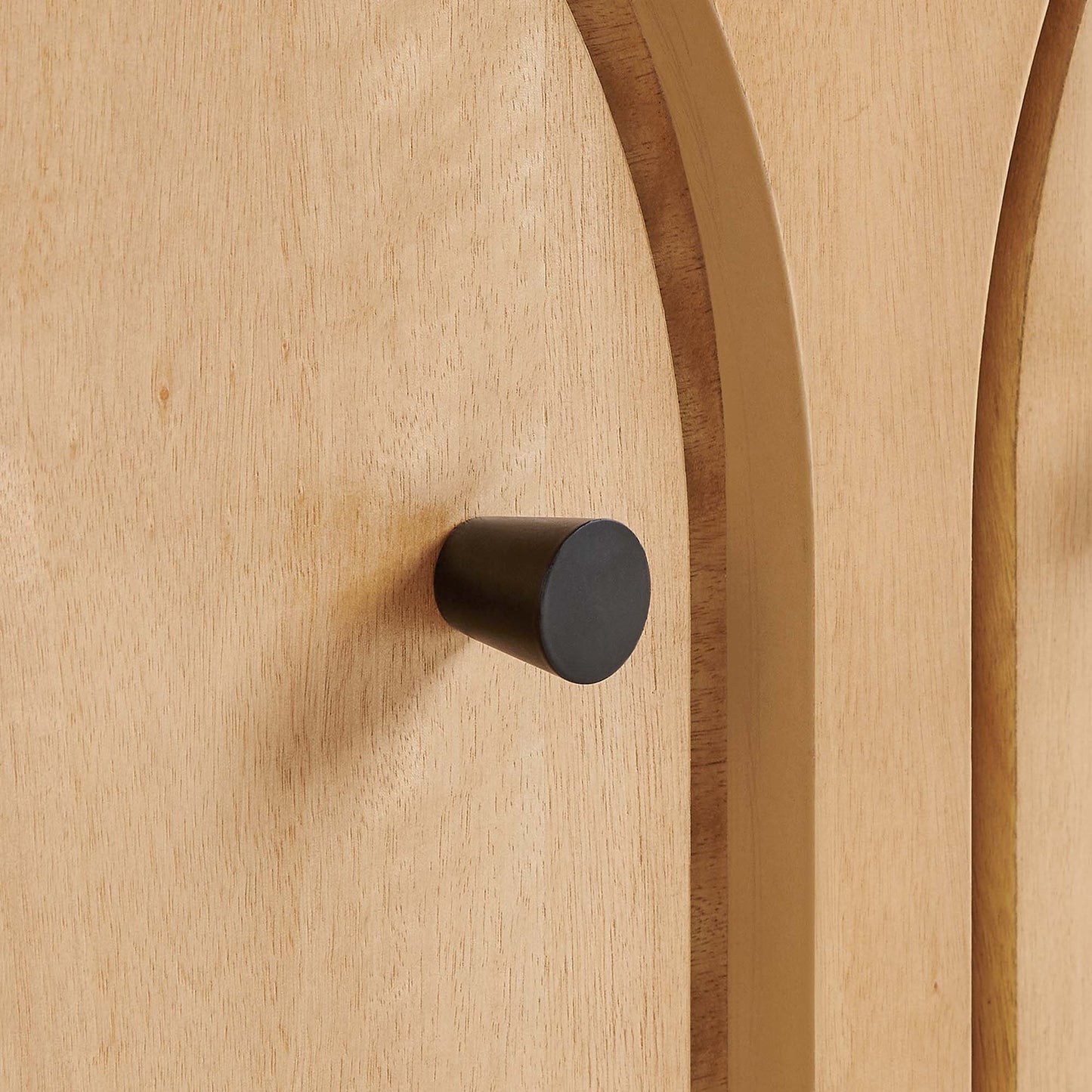 Modway - Appia 2-Door Arched Door Storage Cabinet by Modway Living Room Brown - EEI-6537-OAK