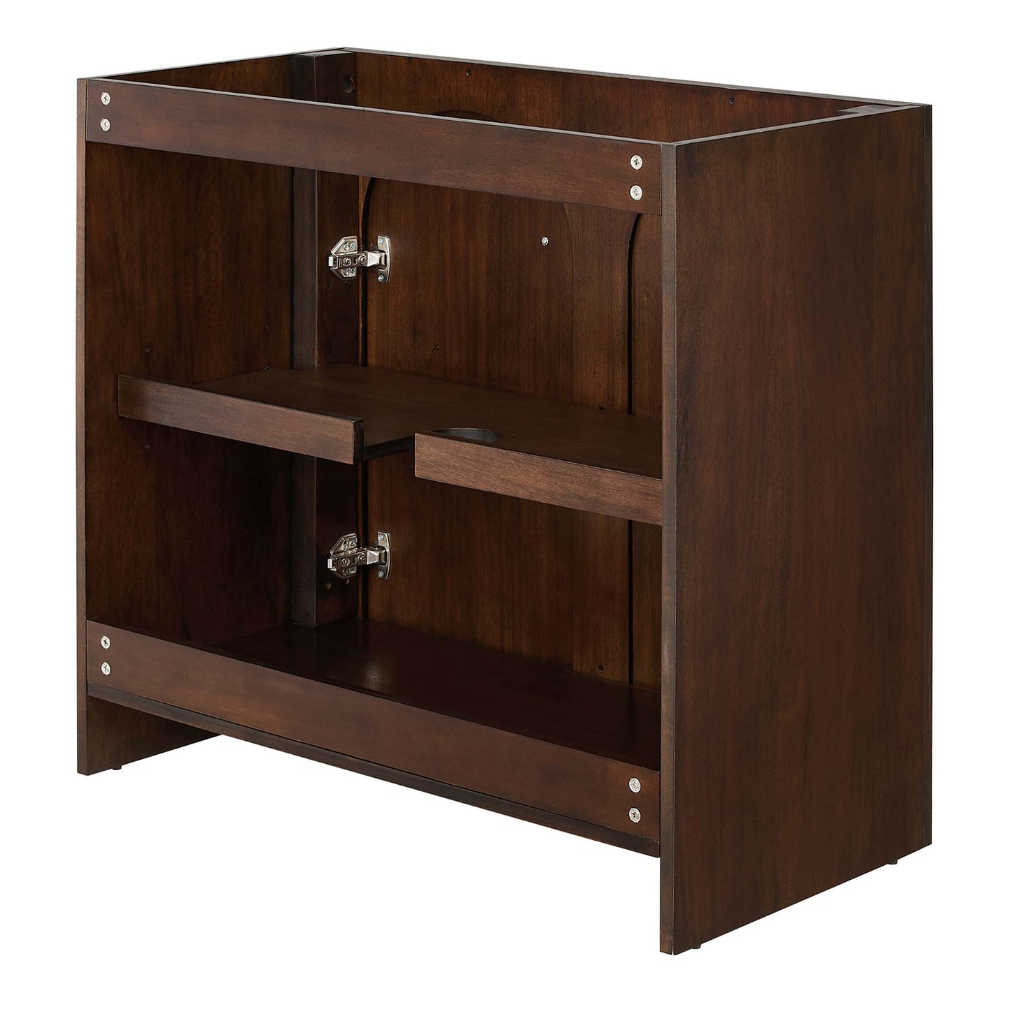 Modway - Appia 36" Bathroom Vanity Cabinet (Sink Basin Not Included) by Modway Bathroom Vanities Brown - EEI-6540-WAL