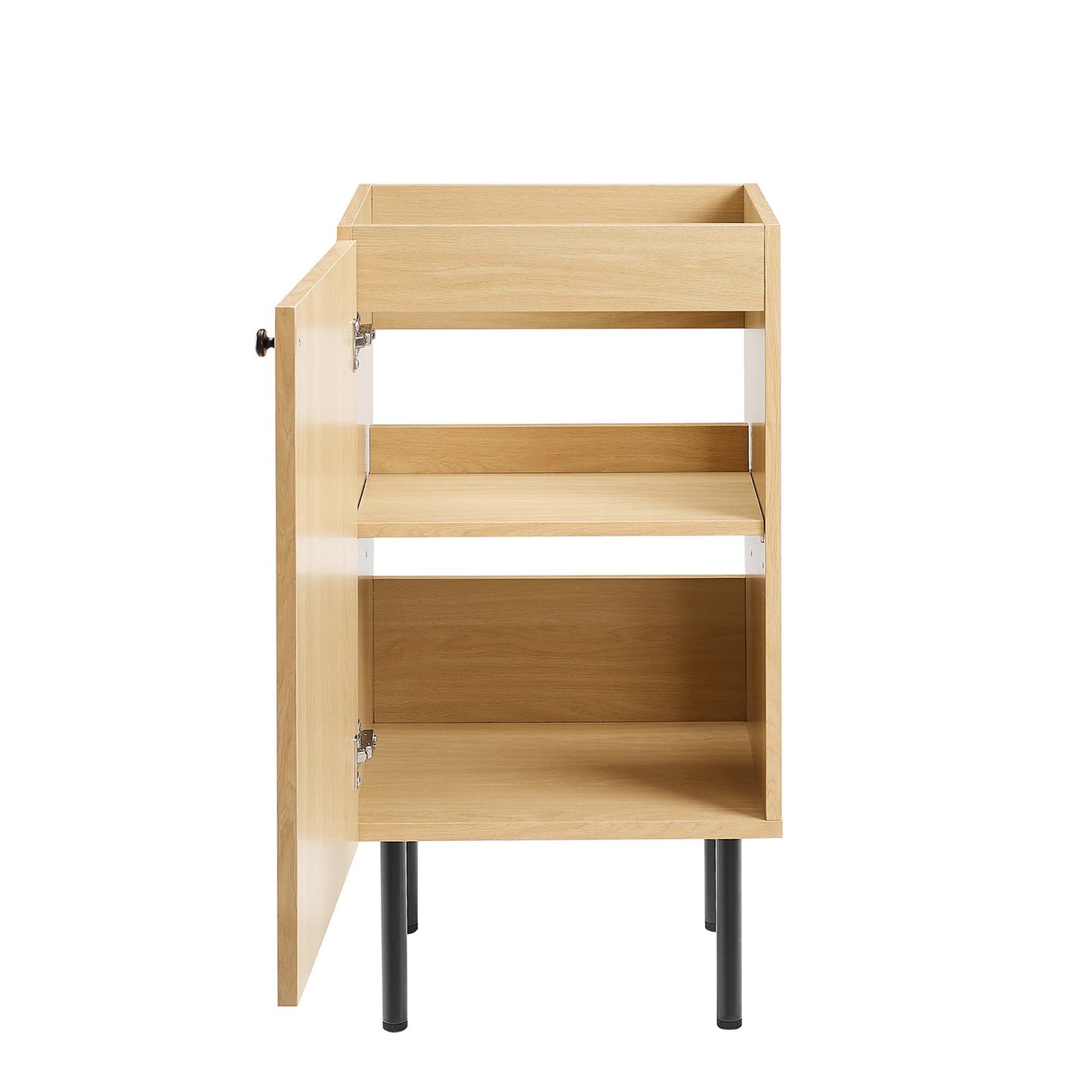 Modway Outlet Chaucer 18" Bathroom Vanity Cabinet (Sink Basin Not Included) by Modway Bathroom Furniture Oak - EEI-6600-OAK