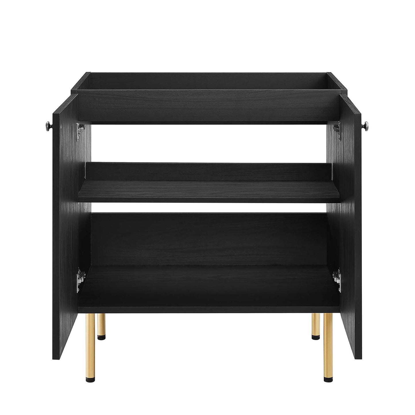 Modway Outlet Chaucer 30" Bathroom Vanity Cabinet (Sink Basin Not Included) by Modway Bathroom Furniture Black - EEI-6602-BLK