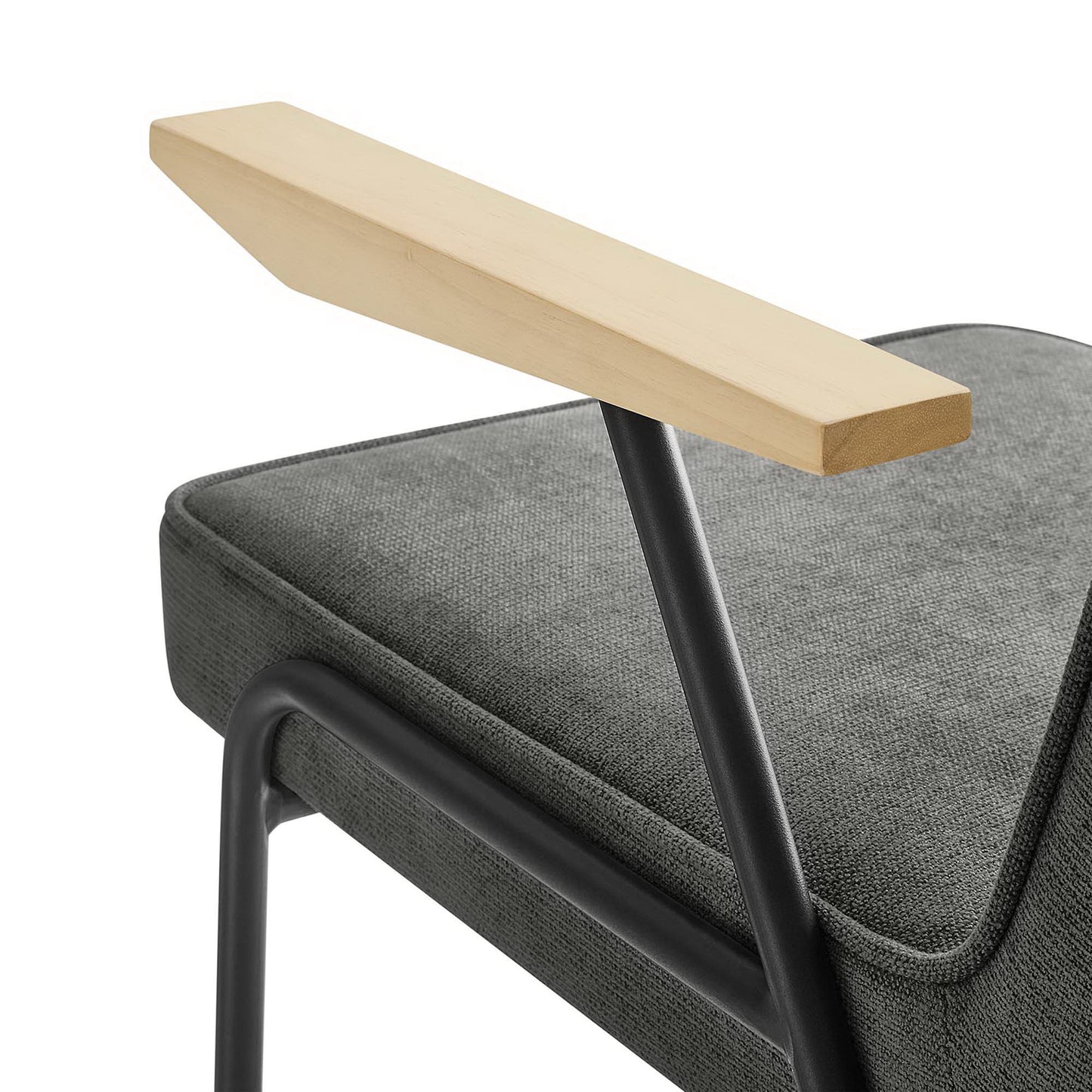 Modway - Vista Dining Armchair by Modway Bar and Dining Dining Chairs Gray - EEI-6835-SLA