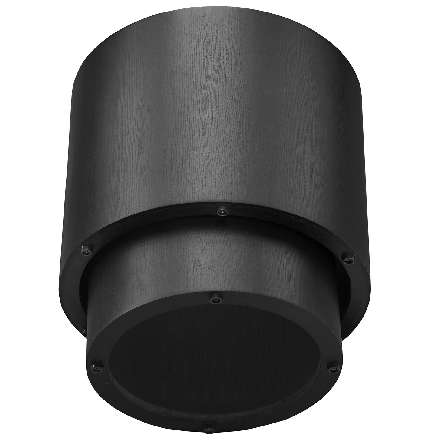 Modway - Amani Round Nesting Coffee Tables Set of 2 by Modway Living Room Tables Black - EEI-6893-BLK