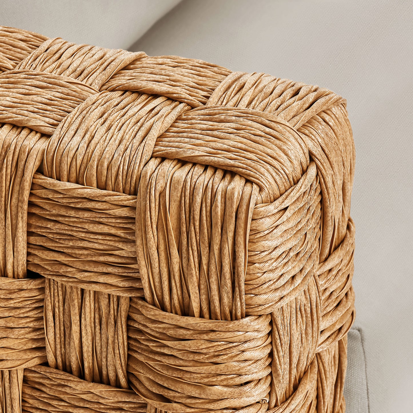 Modway - Thames Outdoor Patio Wicker Outdoor Patio Rattan Loveseat by Modway Outdoor Furniture Sofa Sectionals Gray - EEI-6924-NAT-LGR