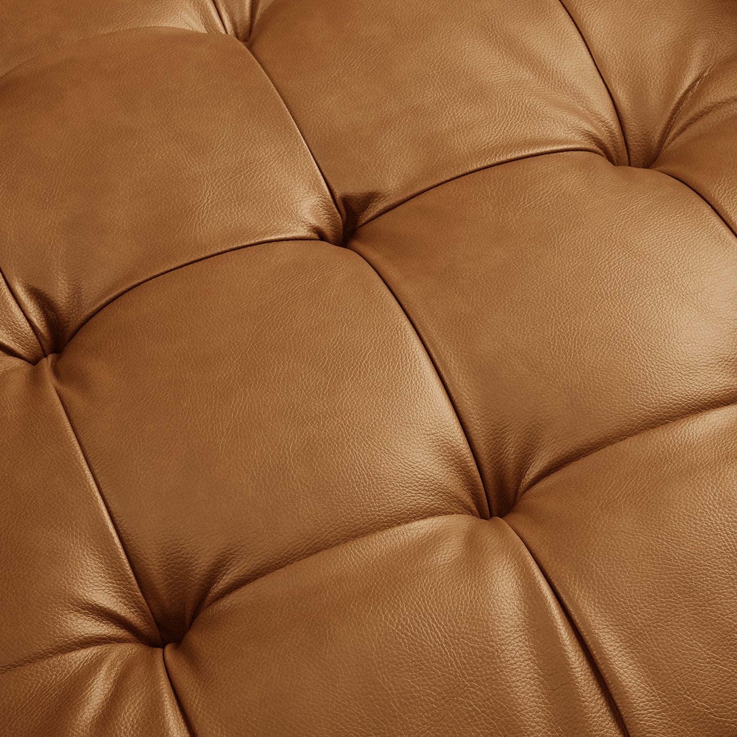 Modway - Valour Tufted Vegan Leather Accent Armchair by Modway Living Room Sofas and Armchairs Brown - EEI-6971-TAN