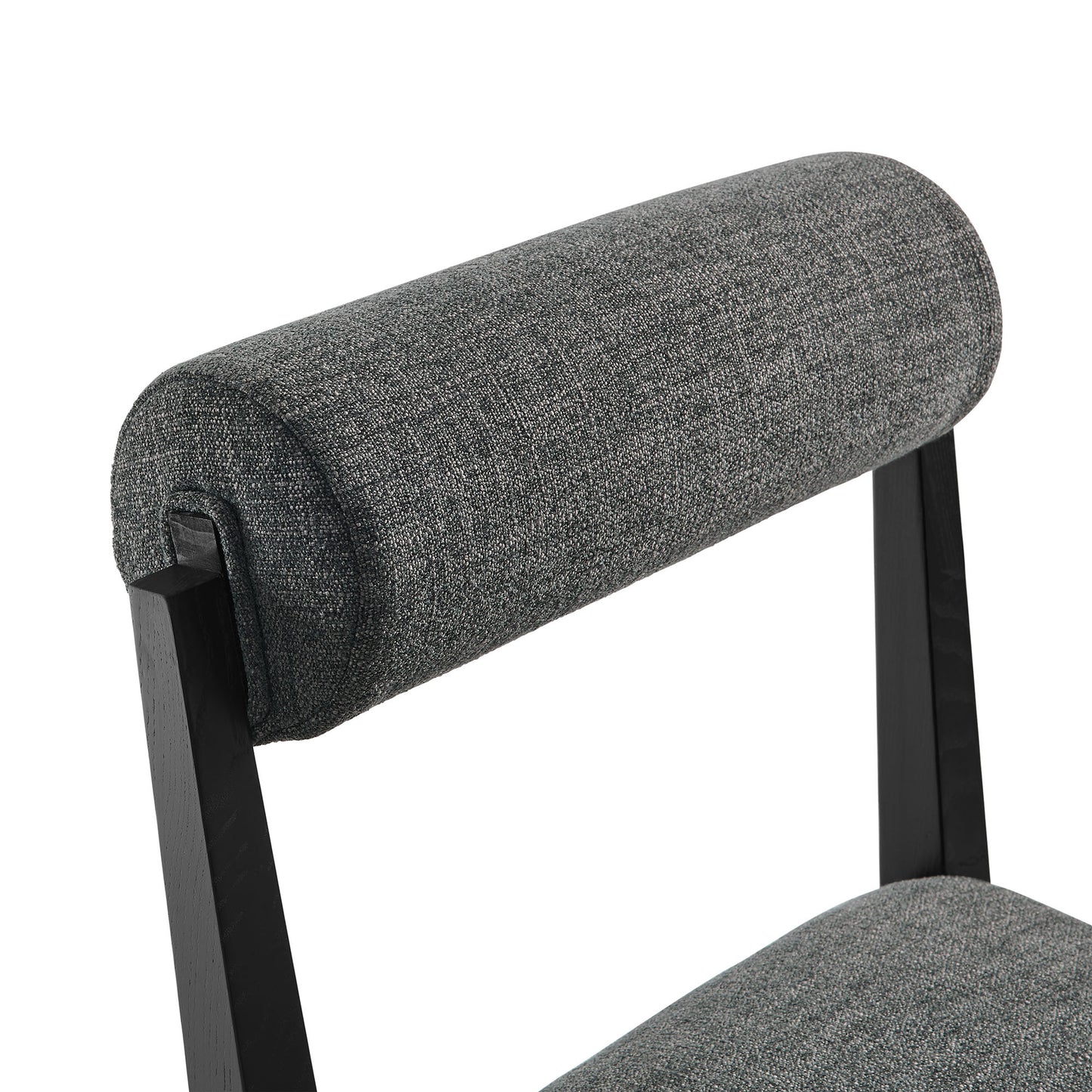 Modway - Kai Fabric Dining Chair by Modway Bar and Dining Dining Chairs Black - EEI-6993-CHA-BLK