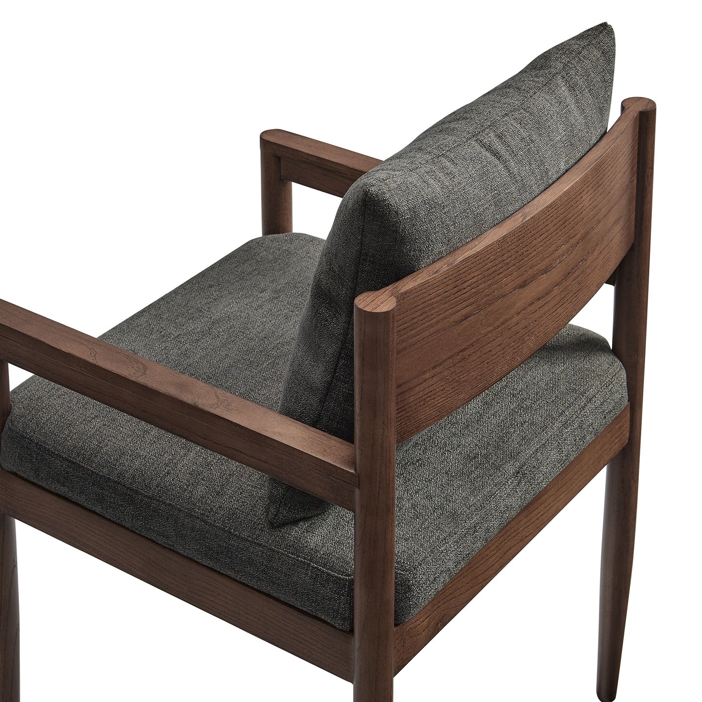 Modway - Remington Wood Dining Armchair by Modway Bar and Dining Dining Chairs Gray - EEI-7243-CHA