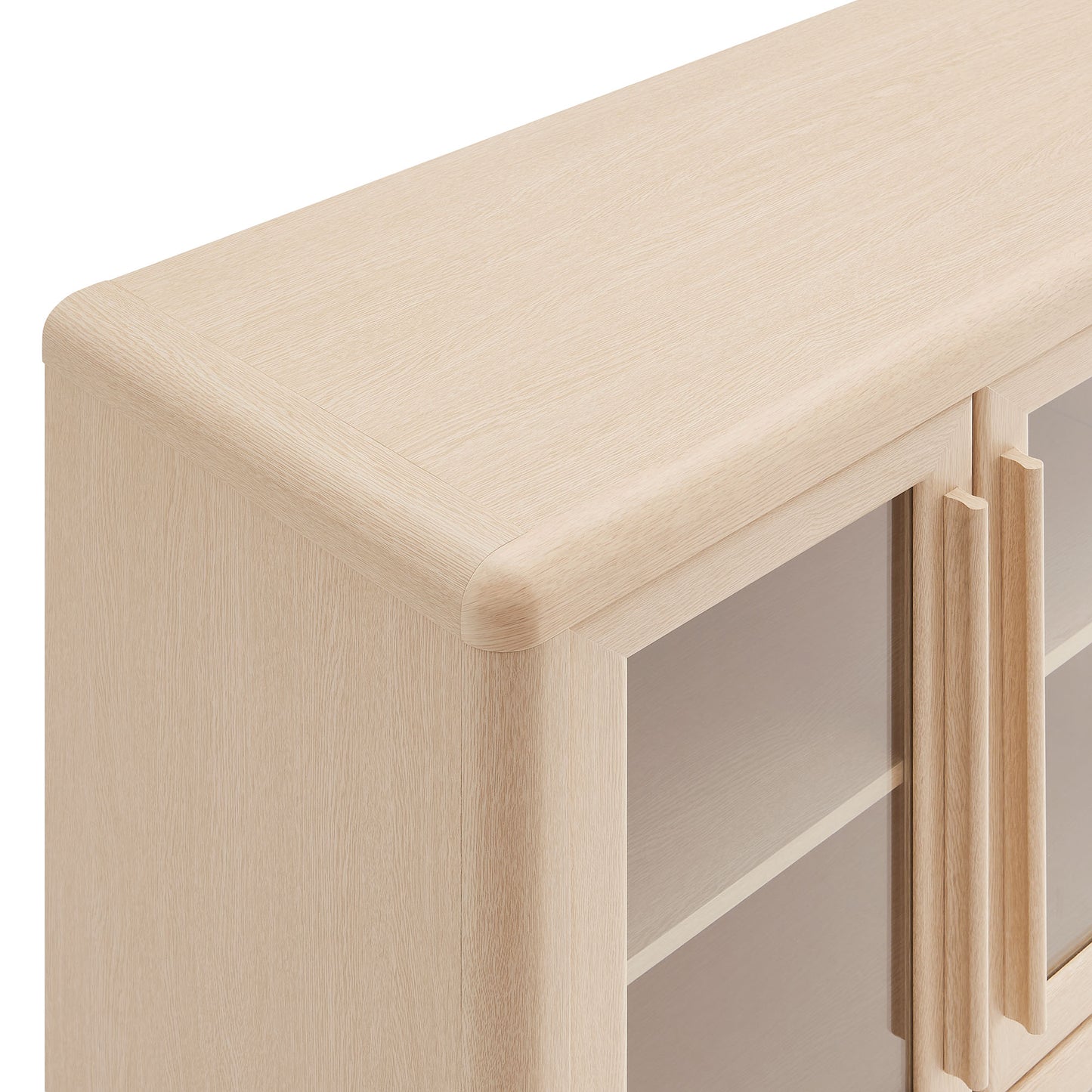 Modway - Evren 4-Door Sideboard Storage Display Cabinet by Modway Living Room Gray - EEI-7287-ASH