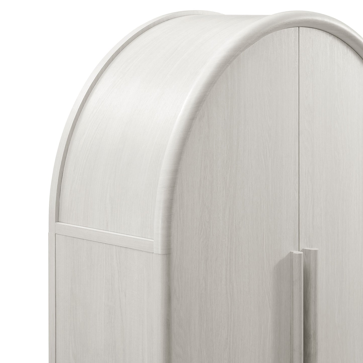 Modway - Bellamy Tall Arched Storage Cabinet by Modway Living Room Decor Gray - EEI-7313-ASH