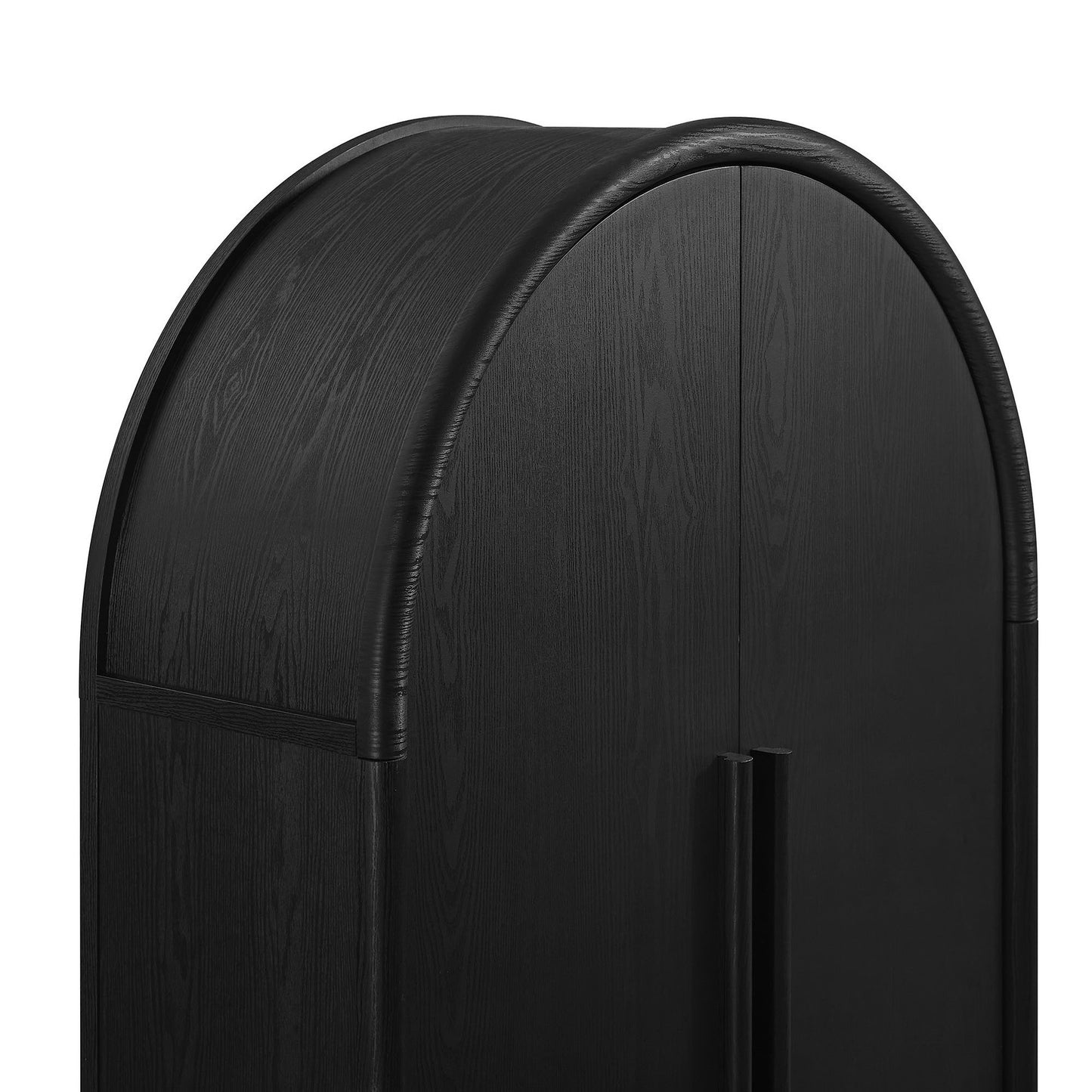 Modway - Bellamy Tall Arched Storage Cabinet by Modway Living Room Decor Black - EEI-7313-BLK