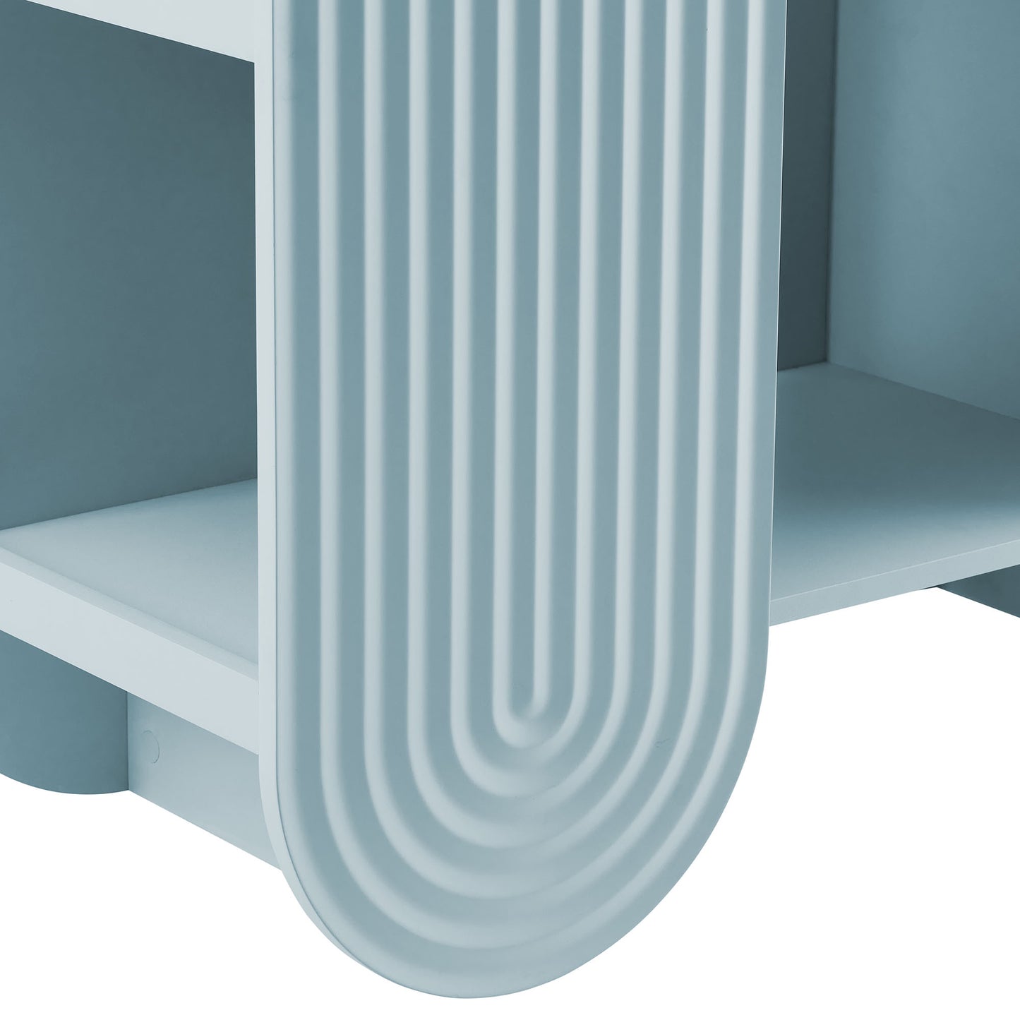 Modway - Daydream 58" Arched Bookshelf by Modway Living Room Decor Blue - EEI-7390-LBL