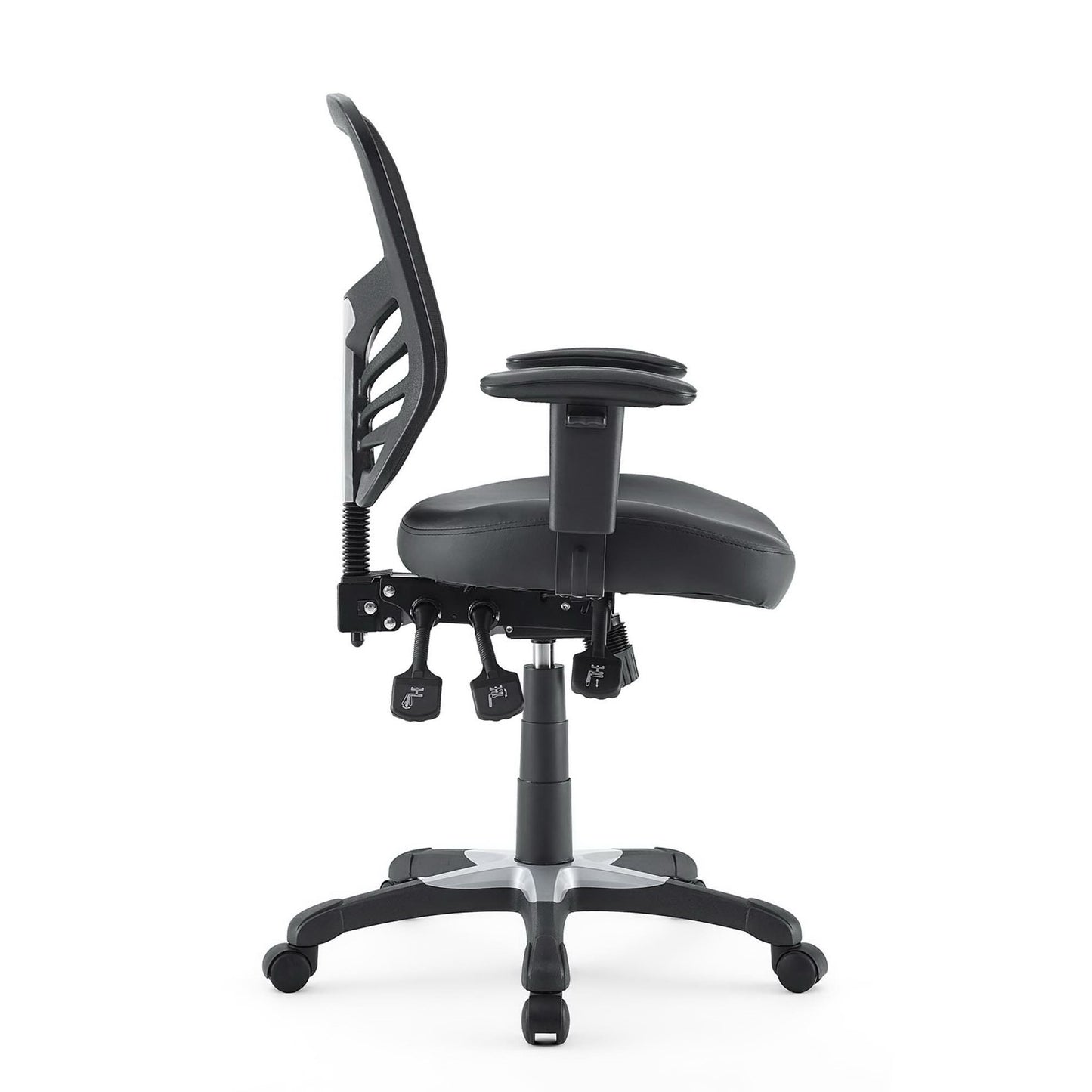 Modway - Articulate Vinyl Office Chair by Modway Office Furniture Office Chairs Black - EEI-755-BLK