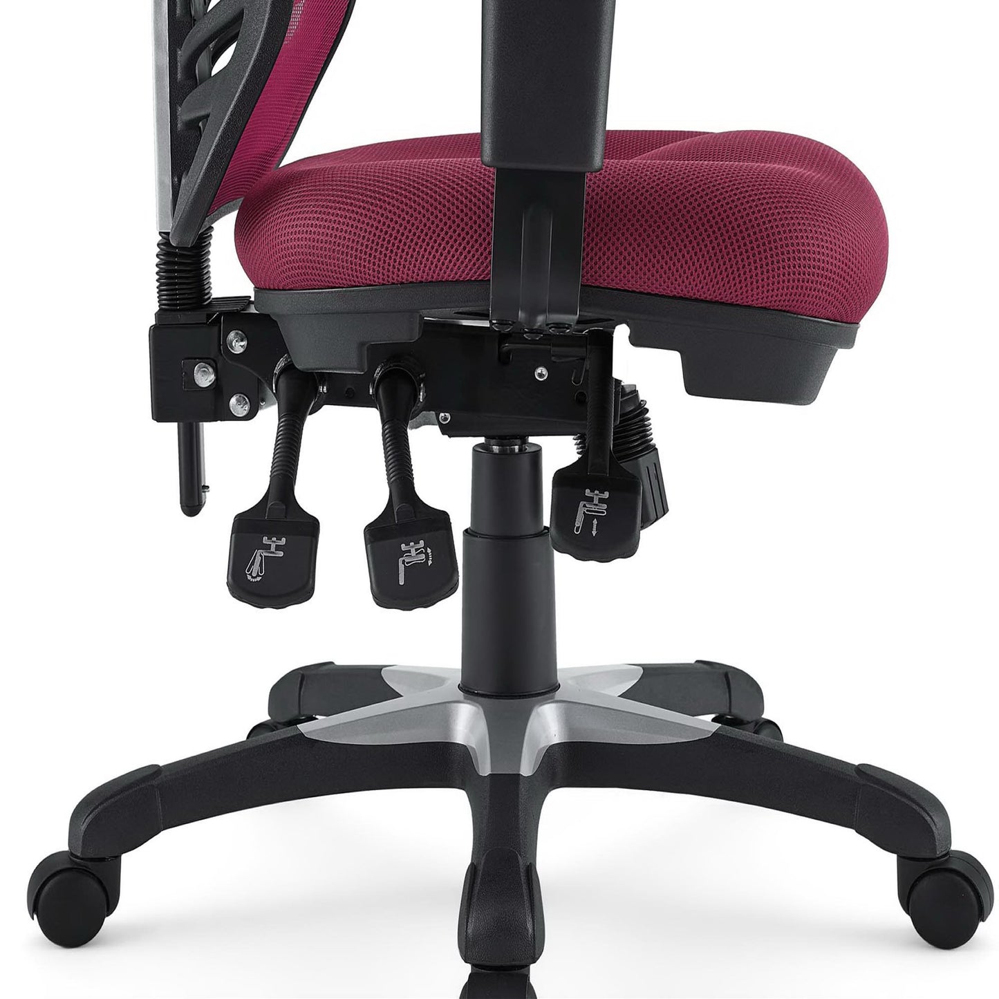 Modway Outlet Articulate Mesh Office Chair by Modway Office Furniture Furniture Red - EEI-757-RED
