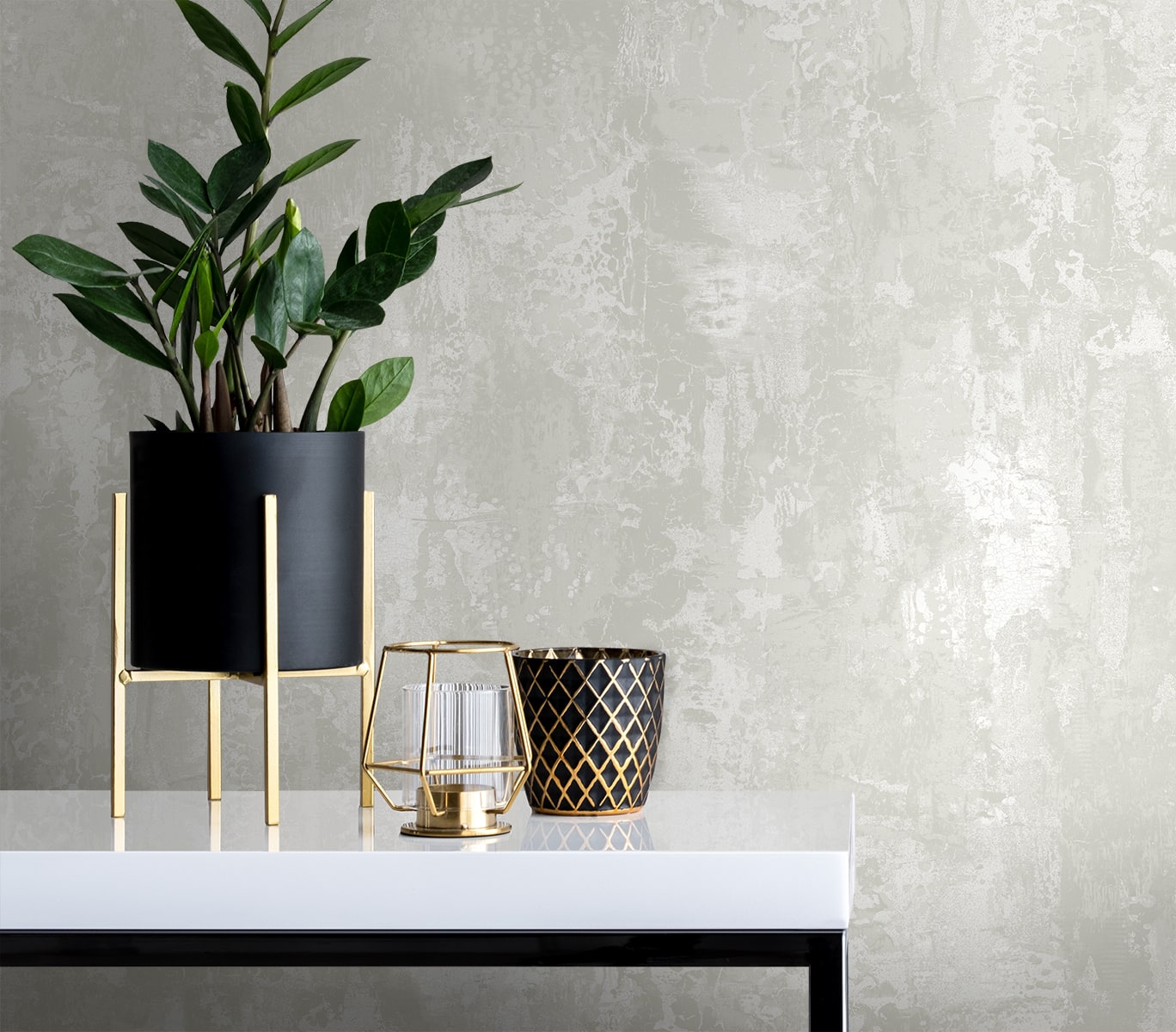 Seabrook Designs Nymera Faux Contemporary Whites, Off Whites - EL21410