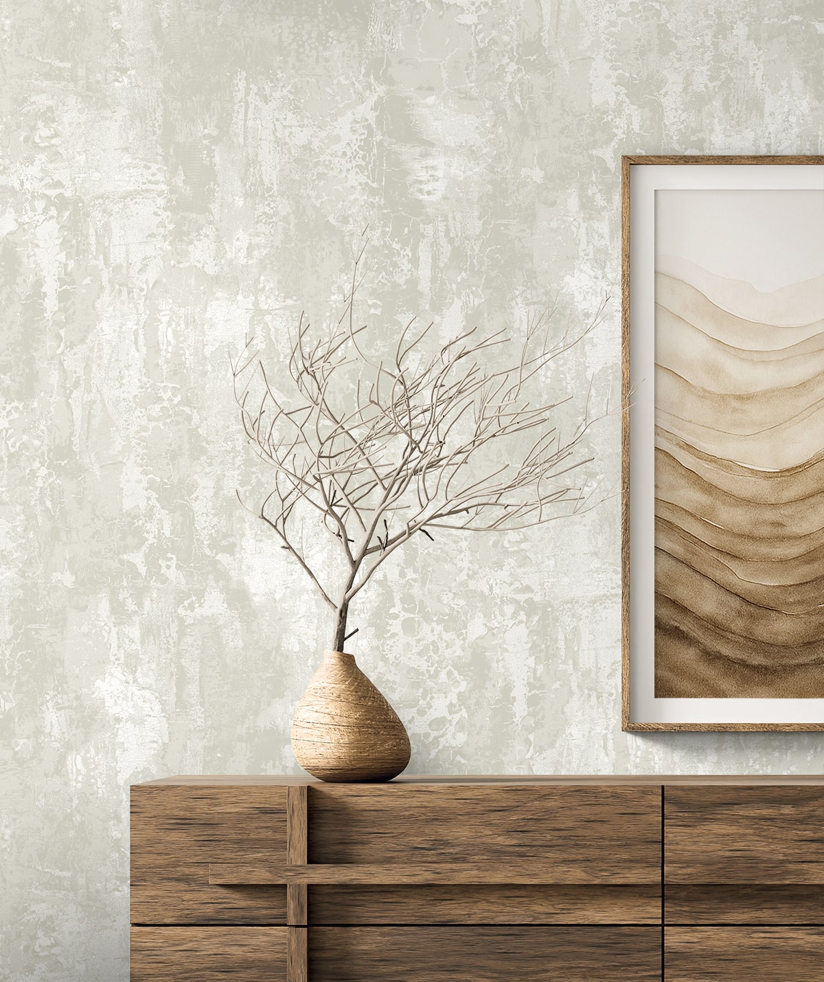 Seabrook Designs Nymera Faux Contemporary Whites, Off Whites - EL21420