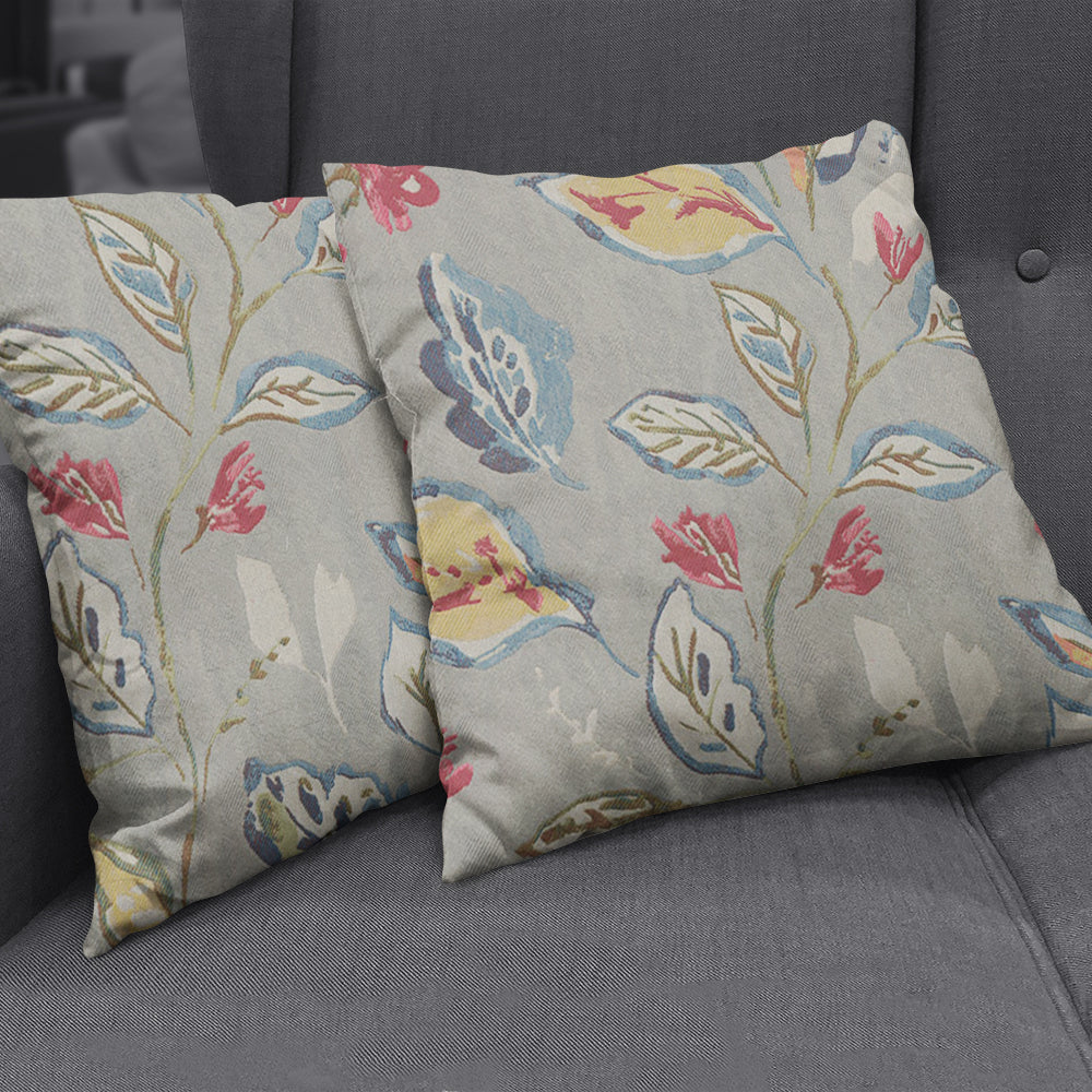 NICHOLASJOHN INC NJ-HAZEL Sterling Botanical,Contemporary Fabric - NJ25-896