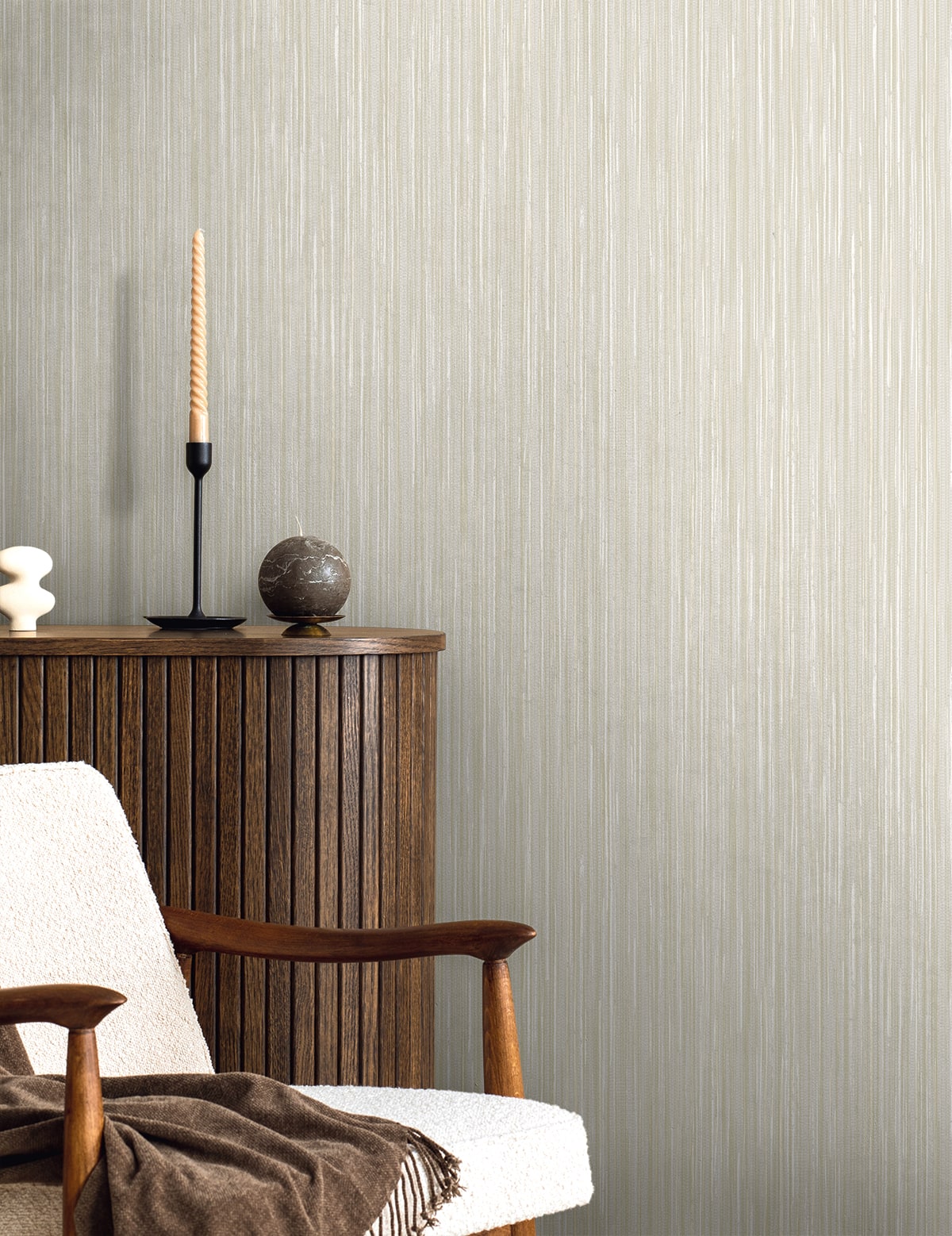 Seabrook Designs Vireo Faux Grasscloth Contemporary Cool Neutrals - EN40708