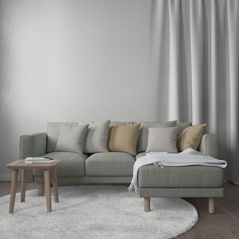 NICHOLASJOHN INC NJ-Performance Hadley Cinder Contemporary,Solid Fabric - NJ25-1035