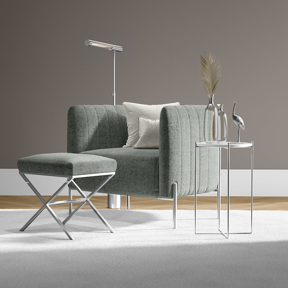 NICHOLASJOHN INC NJ-Prfrmance Wanderer Mercury Solid Fabric - NJ25-1137