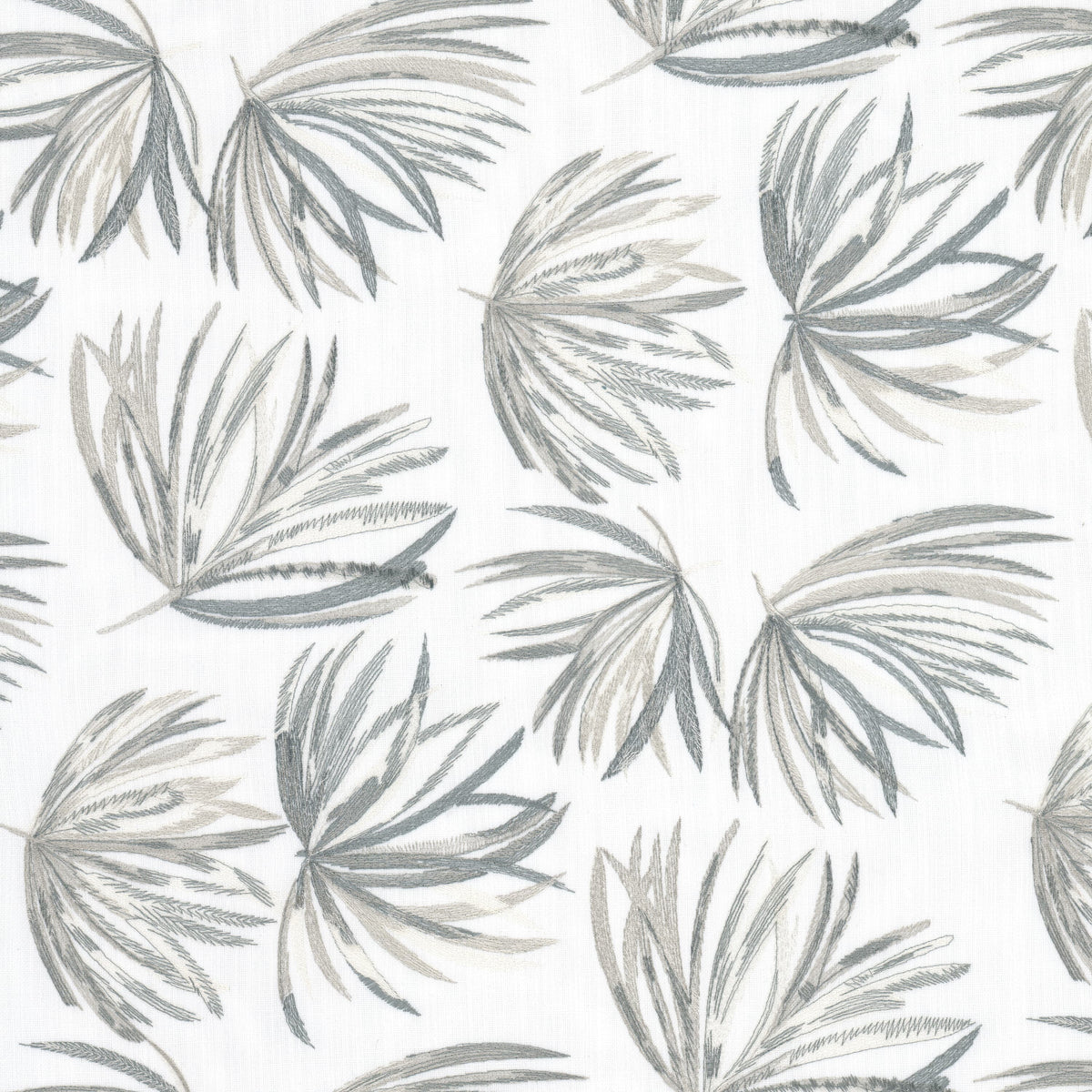 STOUT TEXTILES MULTIPURPOSE,EMBROIDERIES TRANSITIONAL,, LEAF SHADOW - EPHR-2