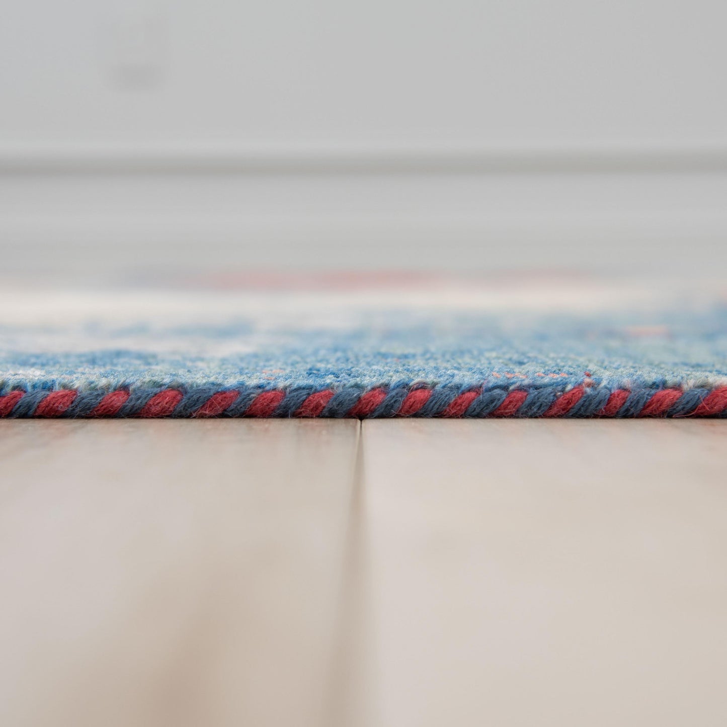 Mid-Century Modern rug, 2' x 8'.