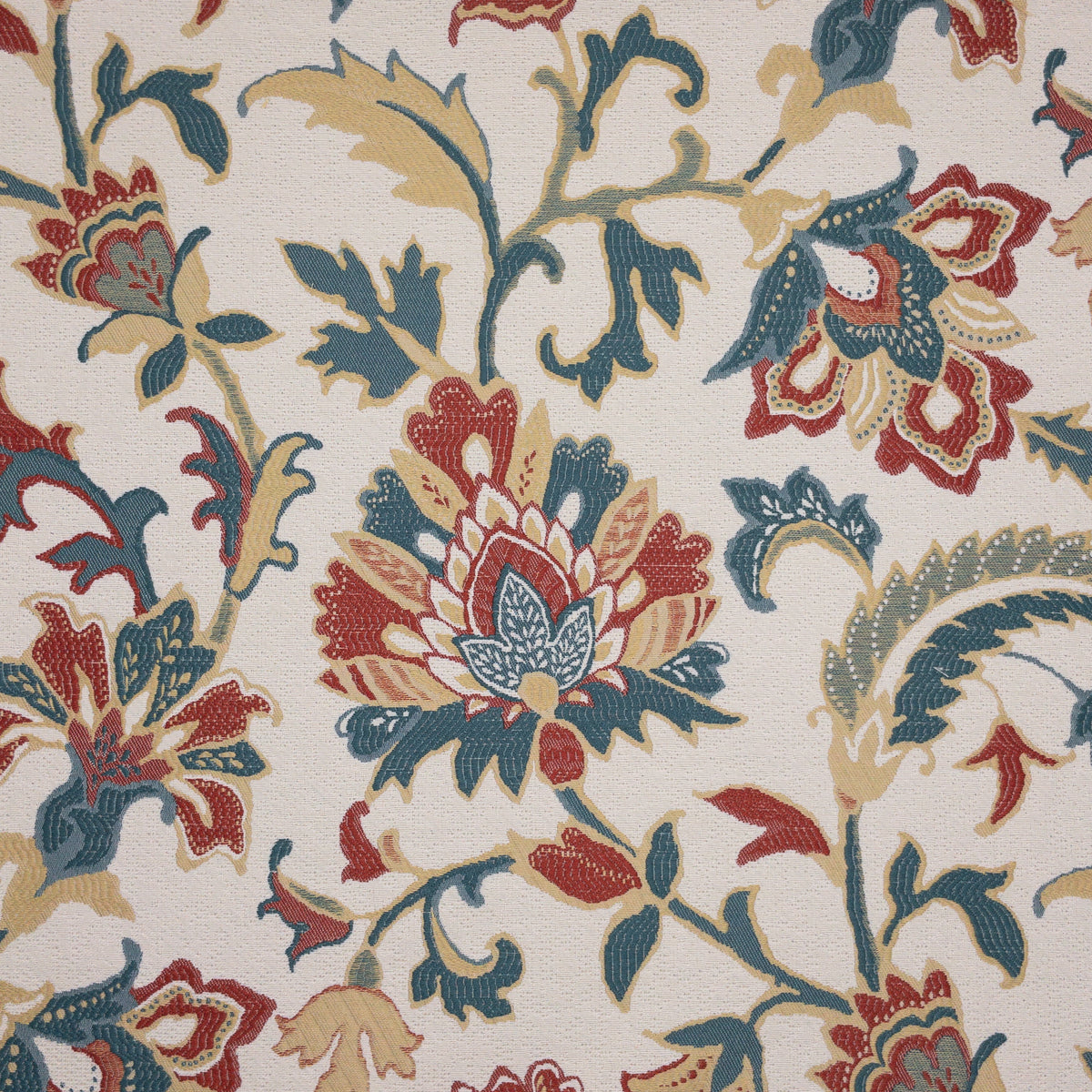 STOUT TEXTILES UPHOLSTERY,JACQUARD TRANSITIONAL,, FLORAL ARIZONA - ERIC-1