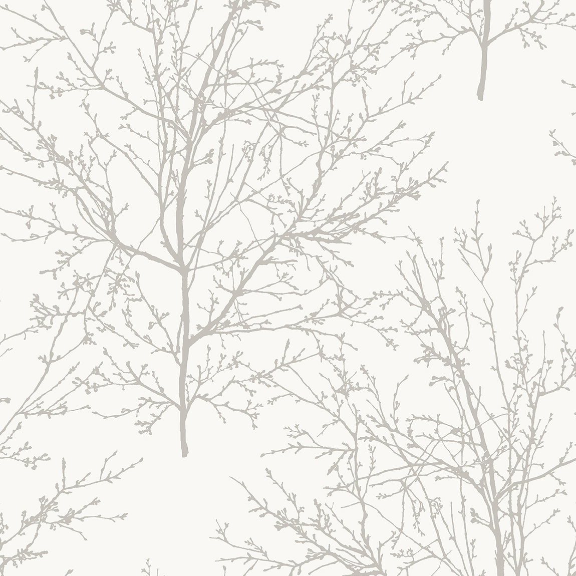 Etten Studios Etten Studios Online Winter Branches Botanical Contemporary Grey Matte - ET10305